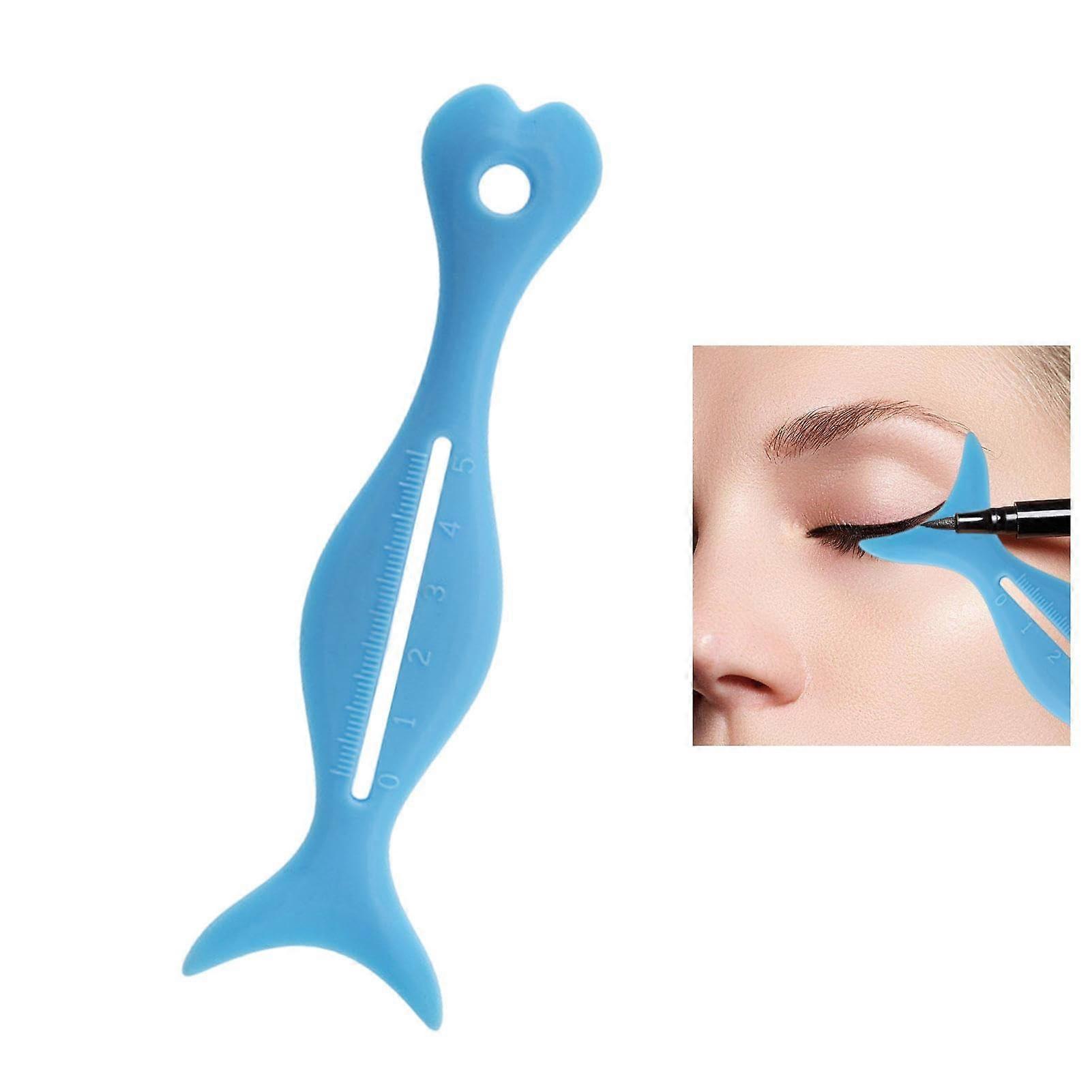 Eyeliner Stencil Silicone Template for Precise Symmetrical Winged Cat Eye Makeup Reusable