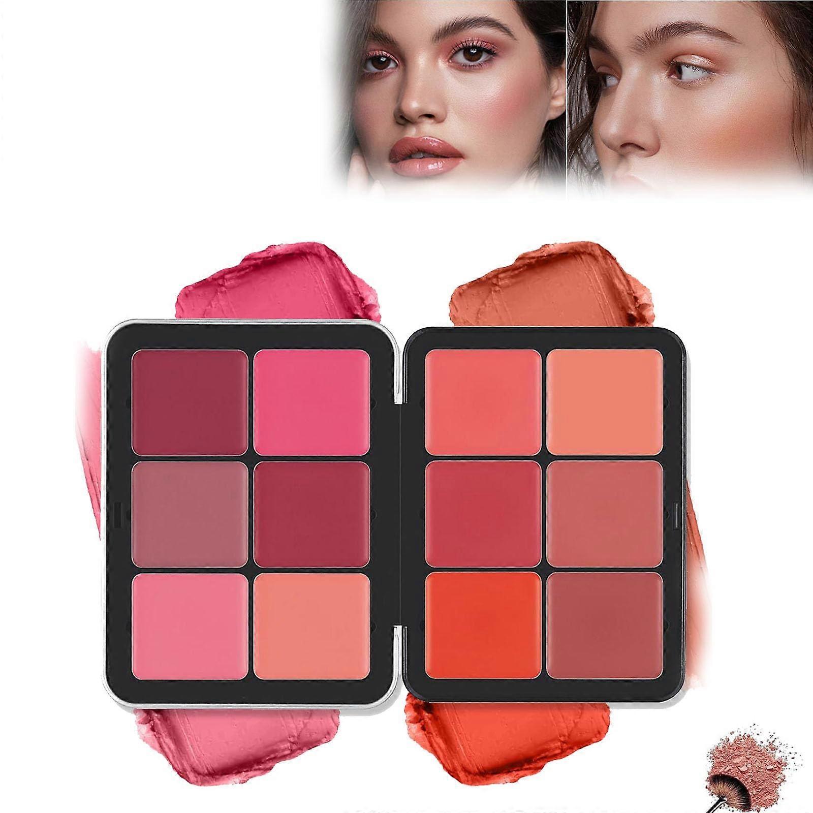 12 Color Concealer Palette, Longwearing Waterproof Cream Concealer, Full Coverage