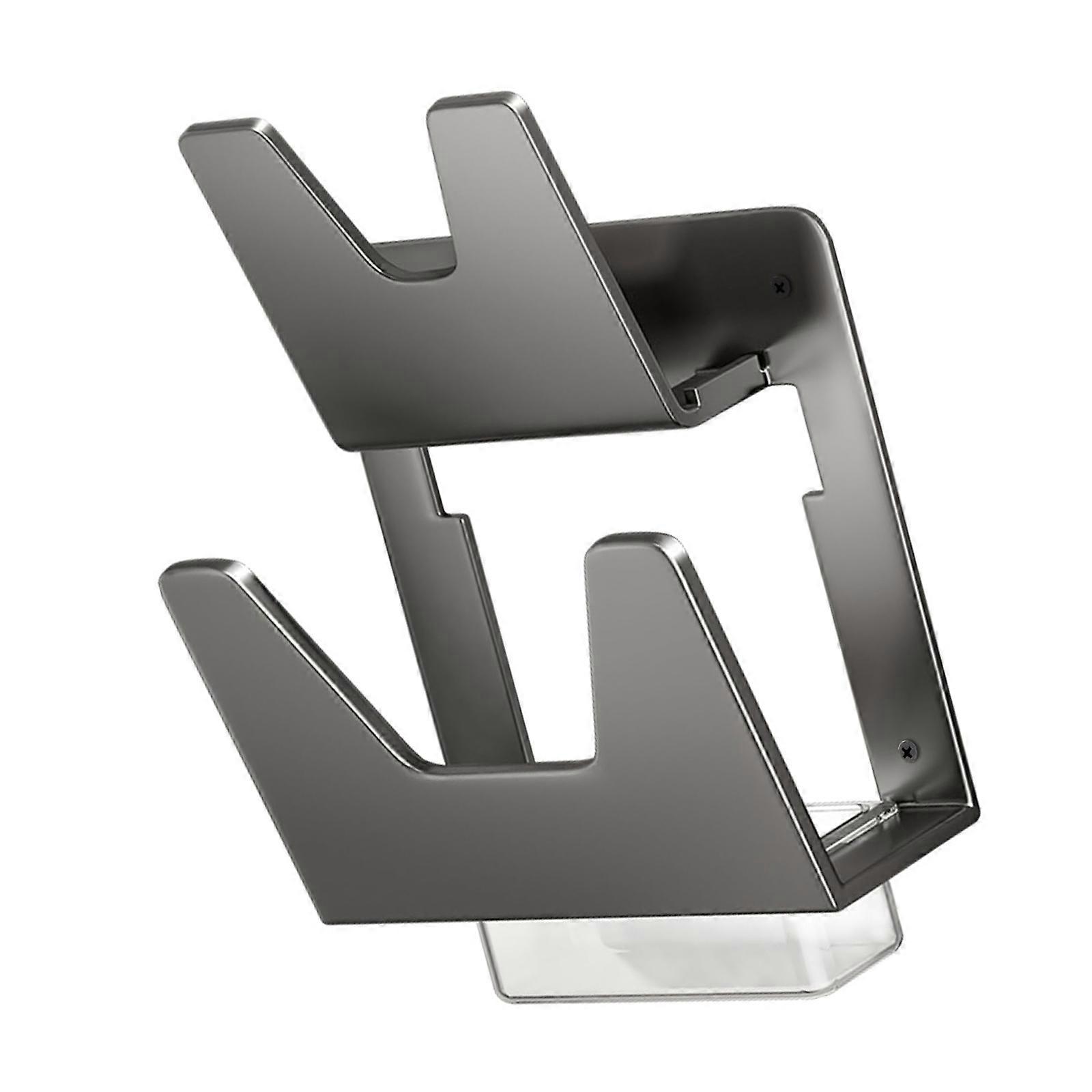 Efficient Kitchen Organizers For Pot Lids Featuring Double Layer And Detachable Drip Catcher Countertop Placement Multicolor