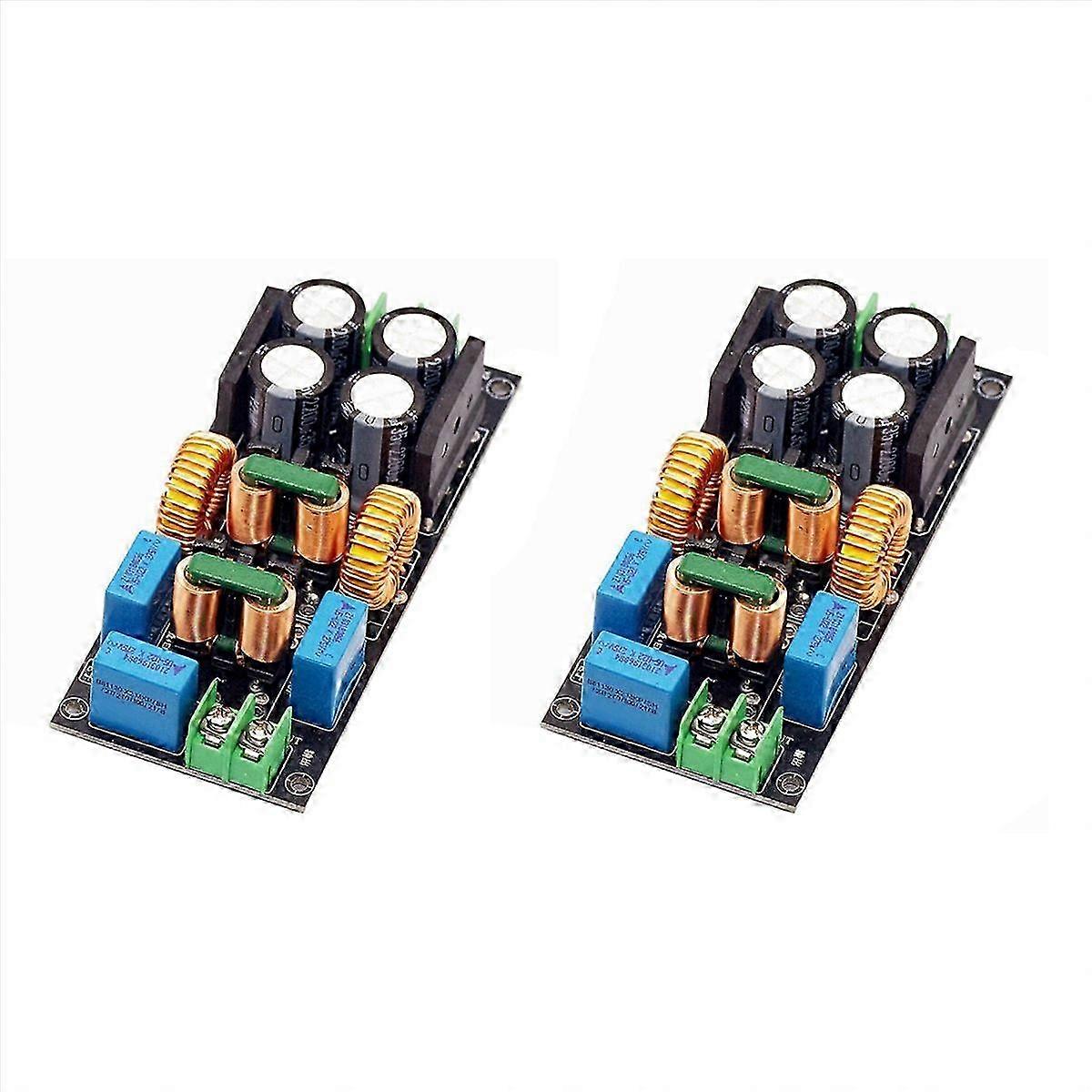 2X AC Filter Audio Power Amplifier EMC Electromagnetic Interference Purify Power DC Differential Mod