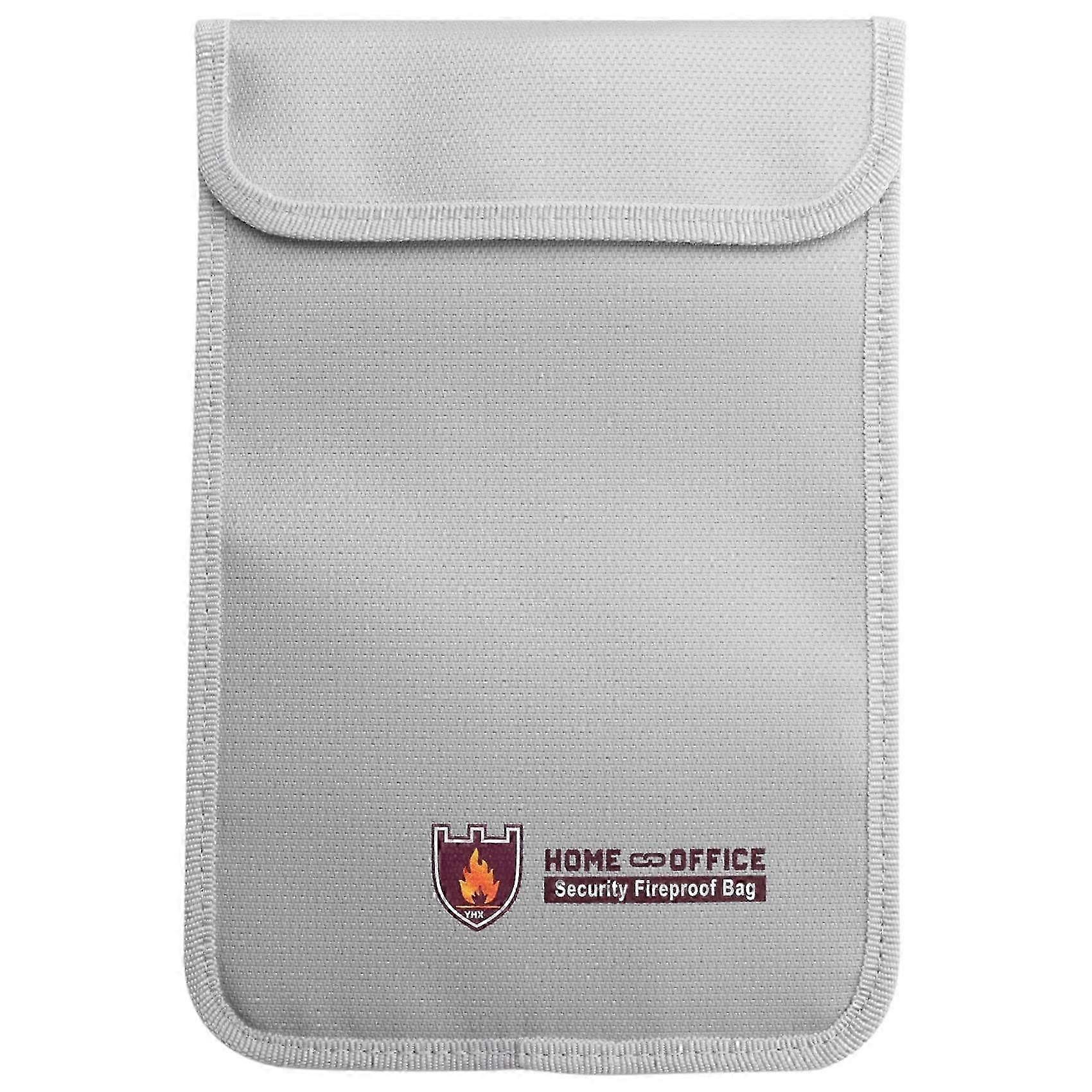 Document Case Cash Box Security Waterproof Fireproof Bag