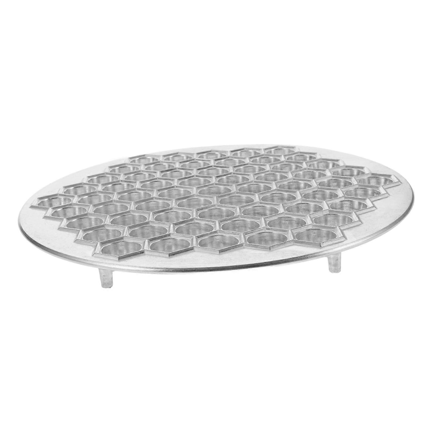 Aluminum Alloy Dumpling Maker Mold Manual MultiHole Press Tool for Easy Home Kitchen Use