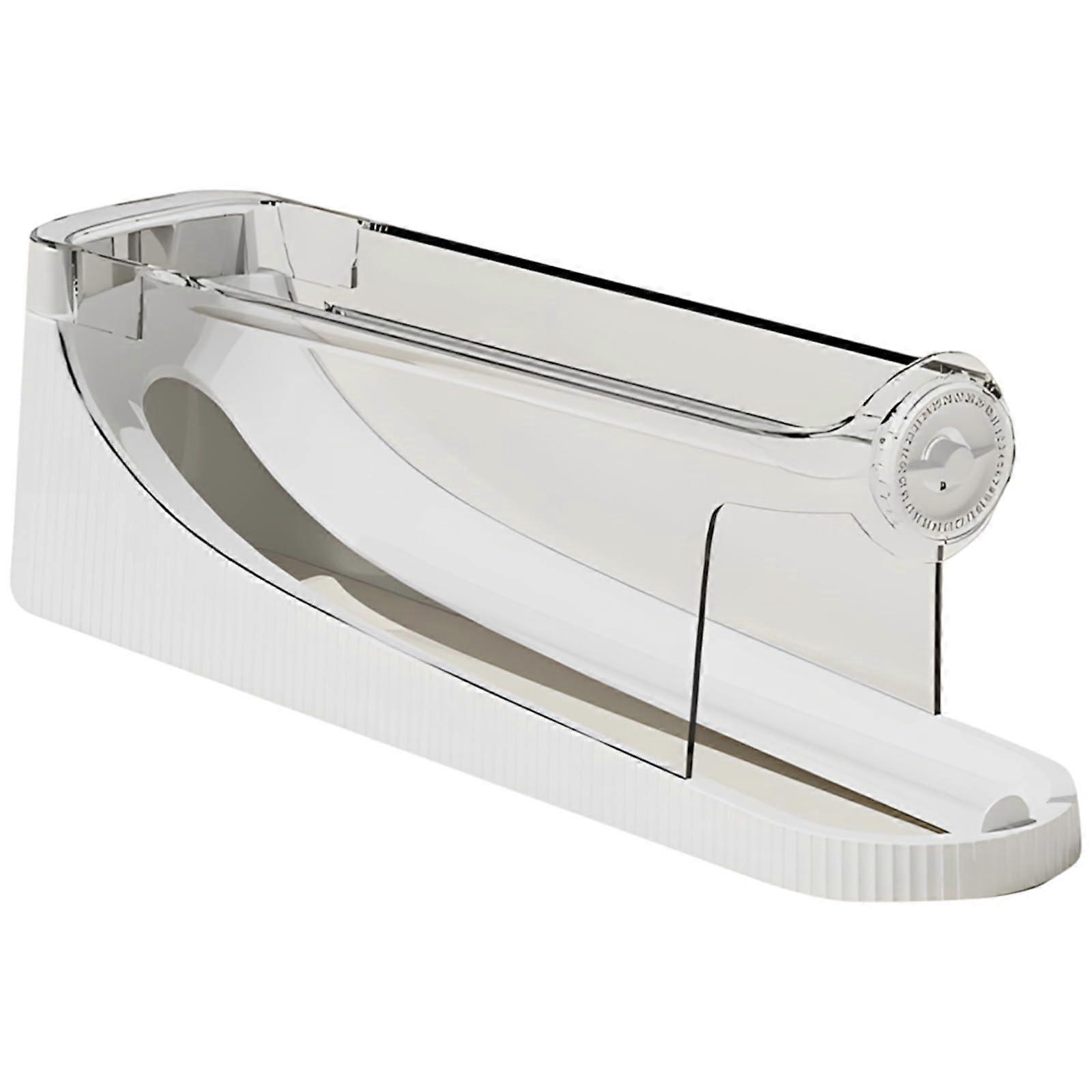 Egg Holder for Refrigerator with Smart Rolling Track, 12 Large Egg Storage Organizer with Date Scale