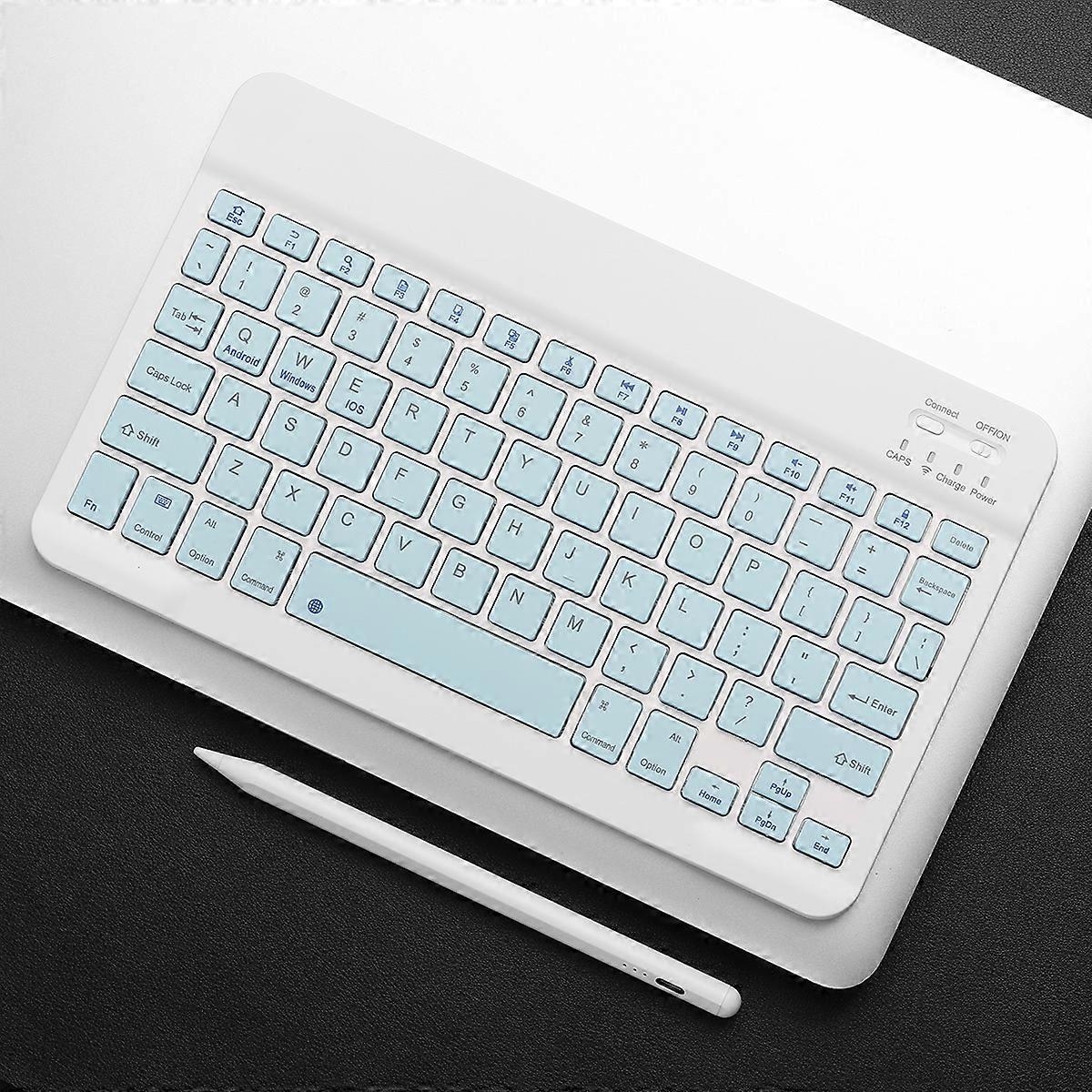 Mini Wireless Keyboard Bluetooth-compatible Keyboard For Laptop Tablet Ipad Rechargeable Gaming Keyboard For Android iOS Windows
