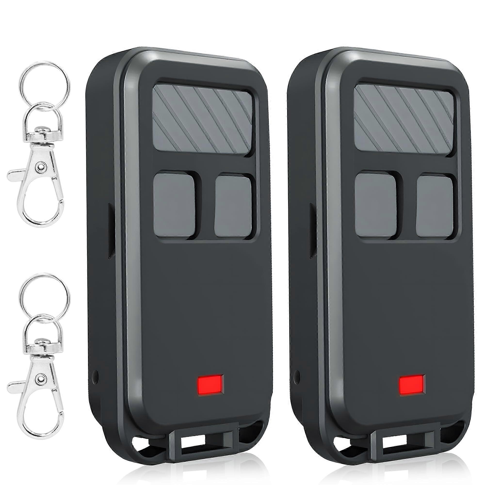 2 Pack Garage Door Remote Control Compatible with LiftMaster Chamberlain Craftsman Security+2.0