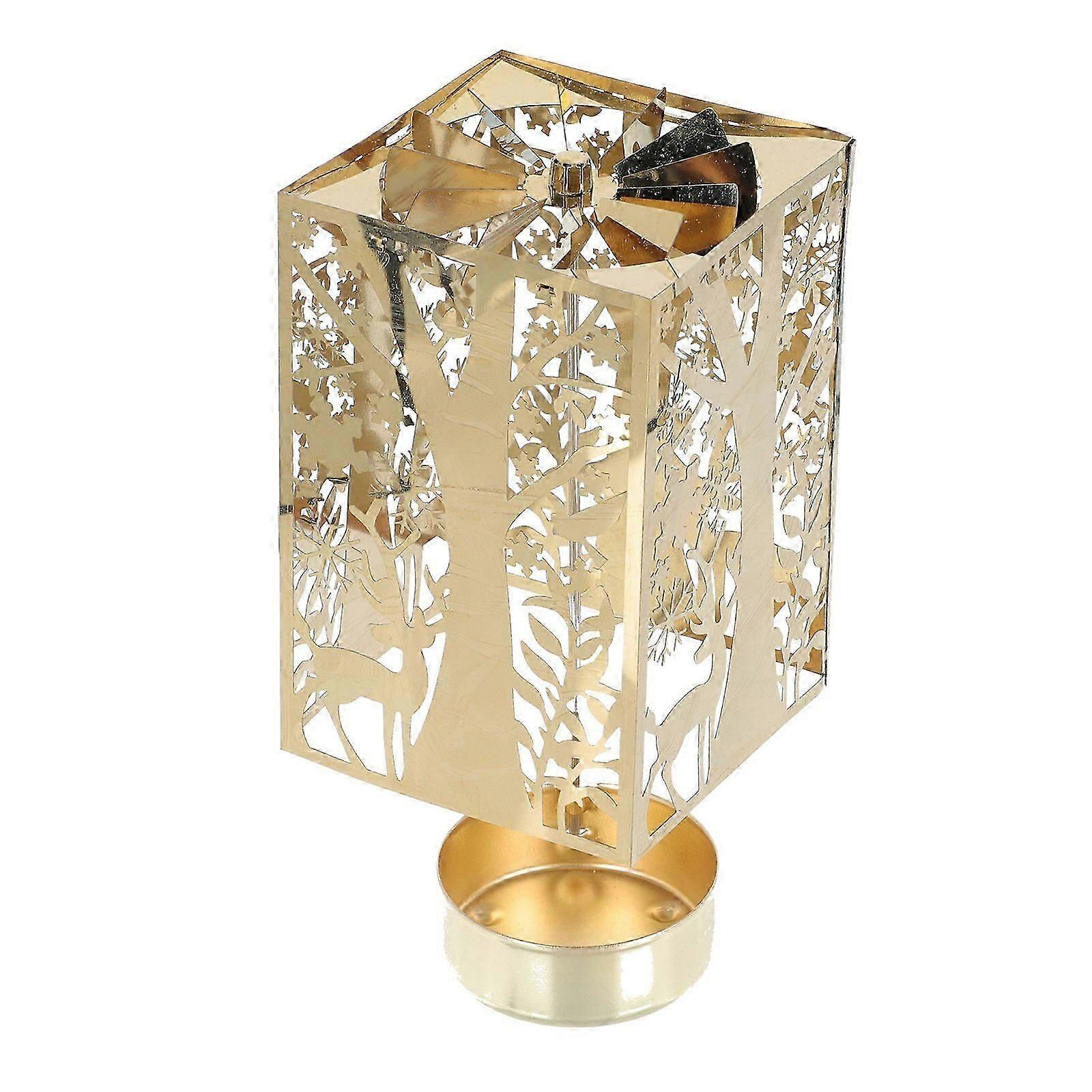 Candlestick Square Romantic Dinner Candlestick for Wedding 2Pcs