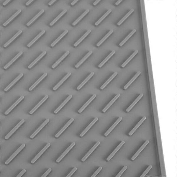 Silicone Drain Mat Multi Purpose Foldable Kitchen Countertop Fruit Vegetable Tableware Drying Mat