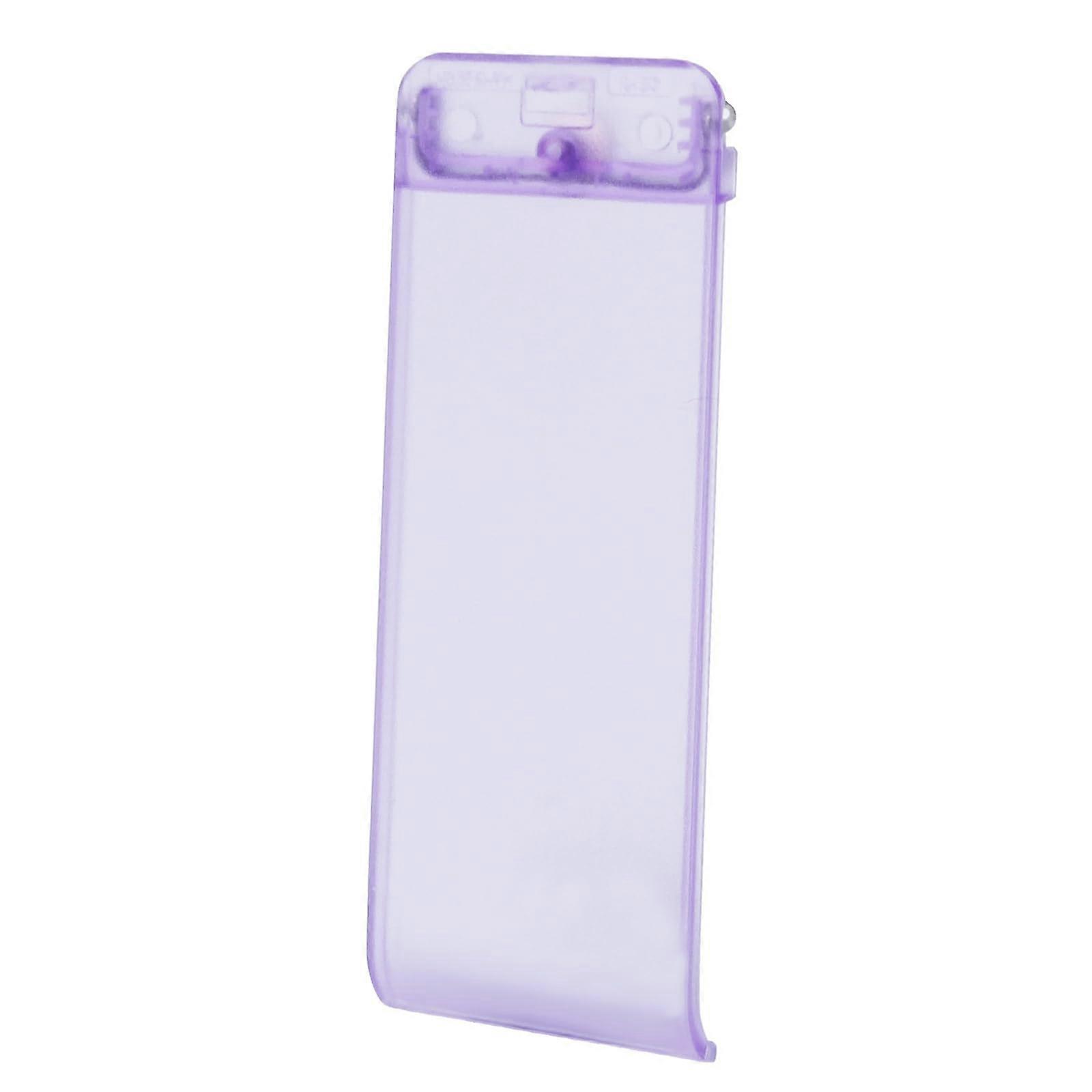 2PCS Transparent Purple Kickstand Replacement for Switch with ScratchResistant Ergonomic Design