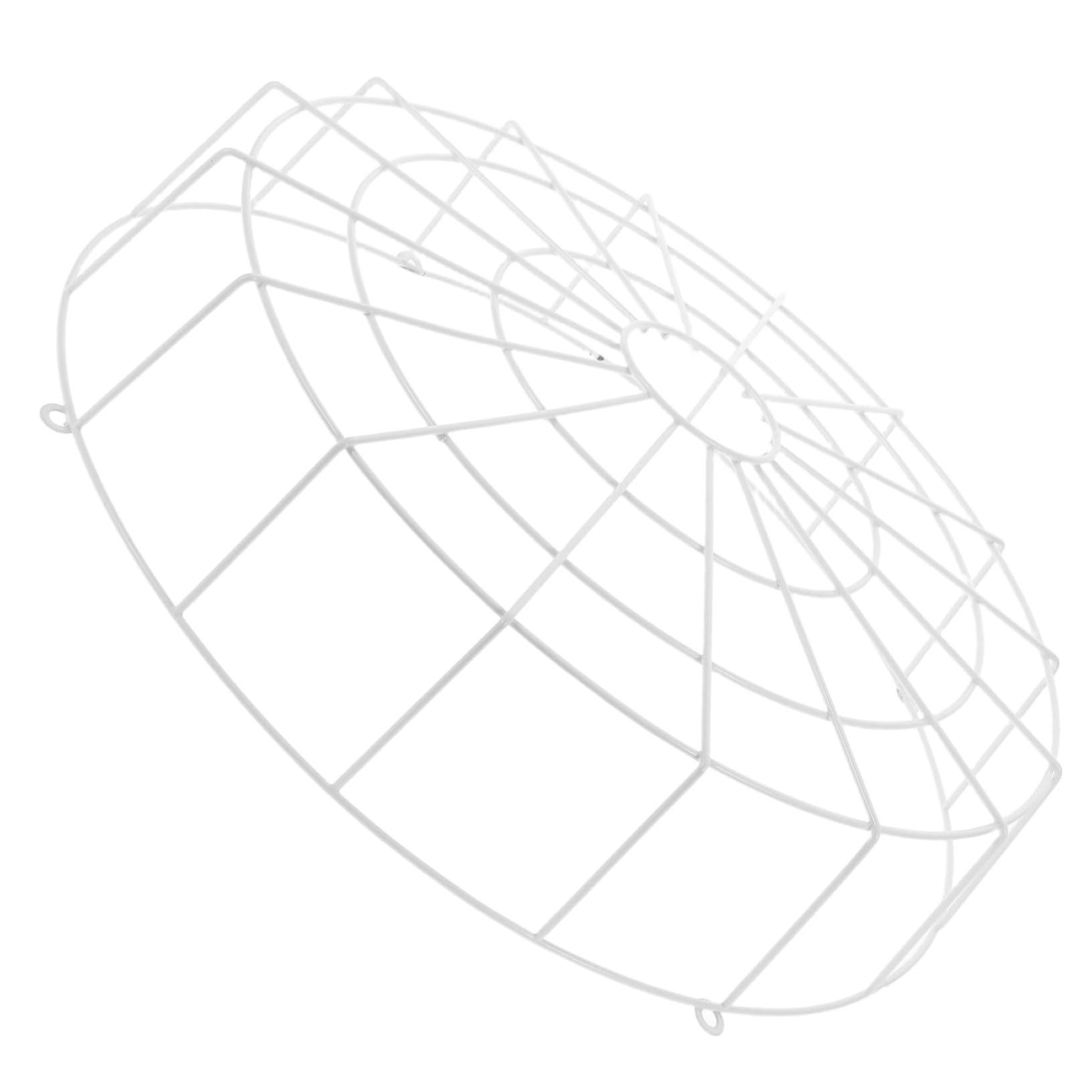 Exit Sign Light Guard with Shatterproof Ceiling Mesh Cover for Emergency Light Protection