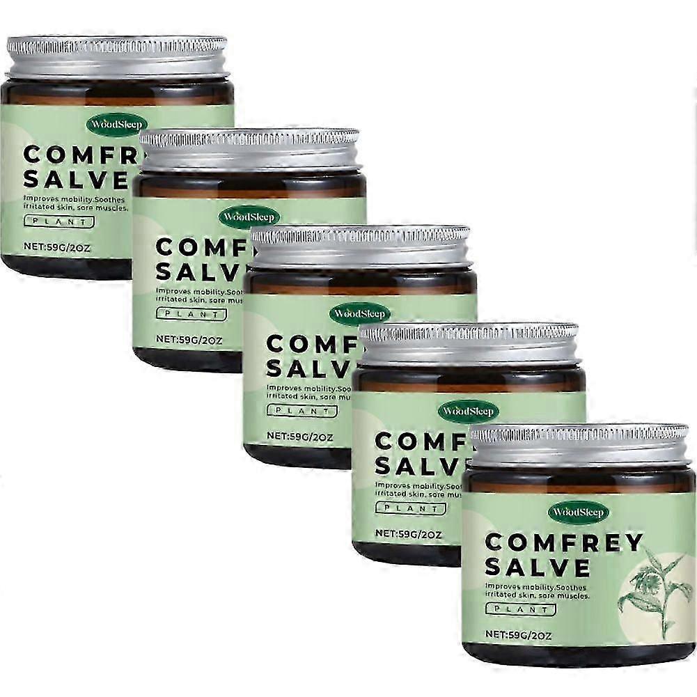 Comfrey Salve Organic, Contains Organic Comfrey Leaf in a Base