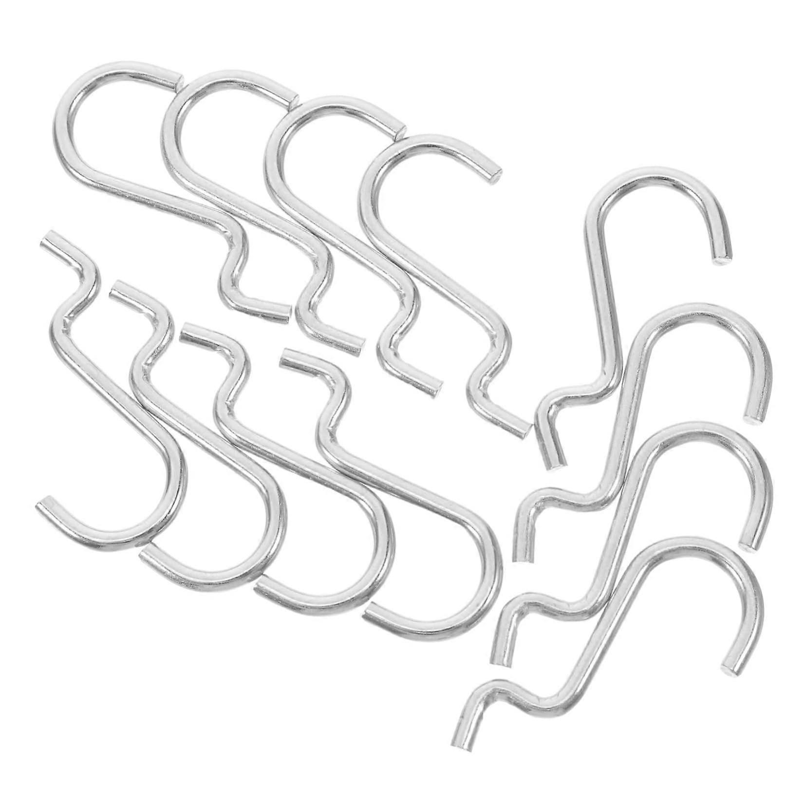 20Pcs Heavy Duty Iron Pegboard Hooks for Garage Storage and Workshop Organization
