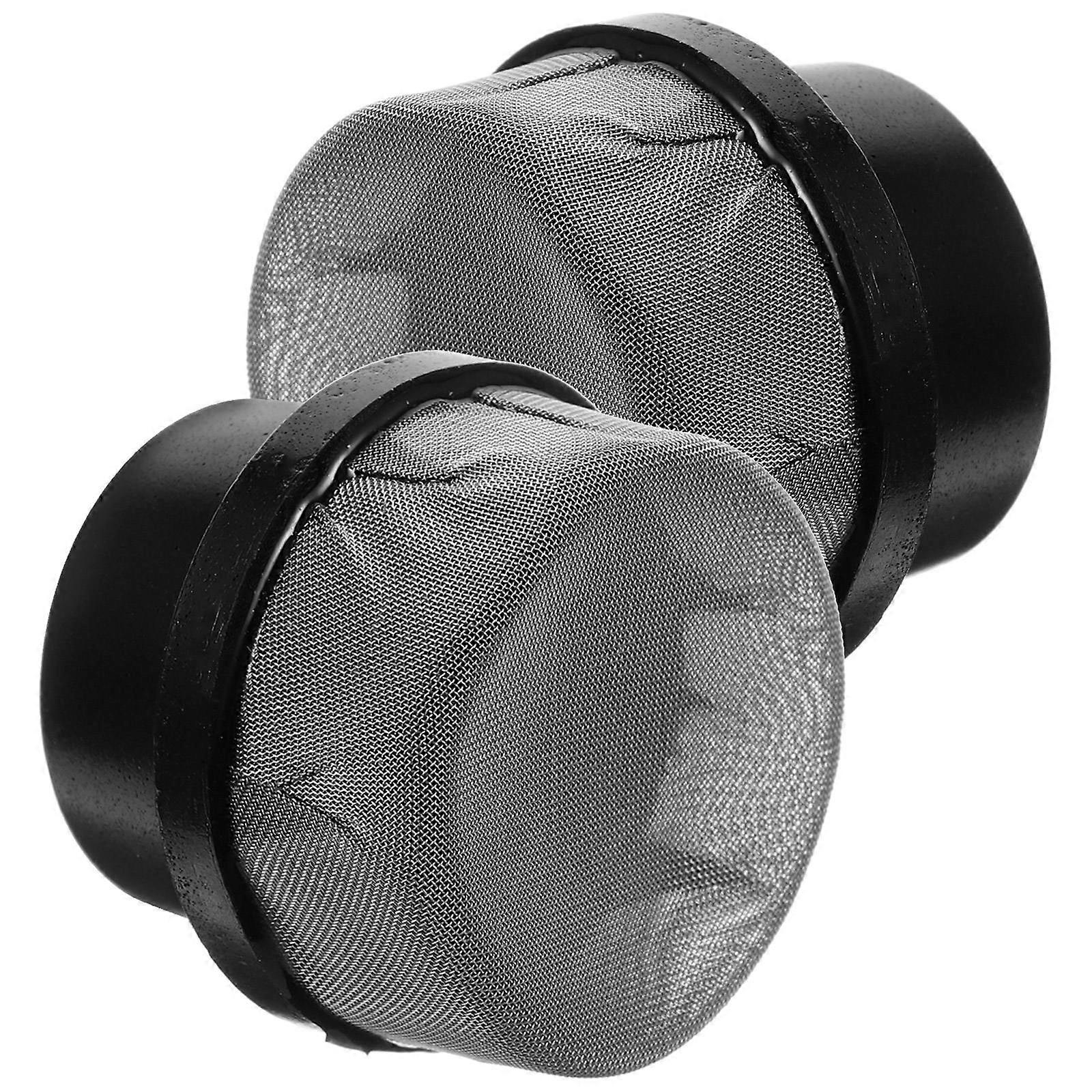 Filtering Air Vent Strainer for Pool 2Pcs Plastic Screen Cap Replacement
