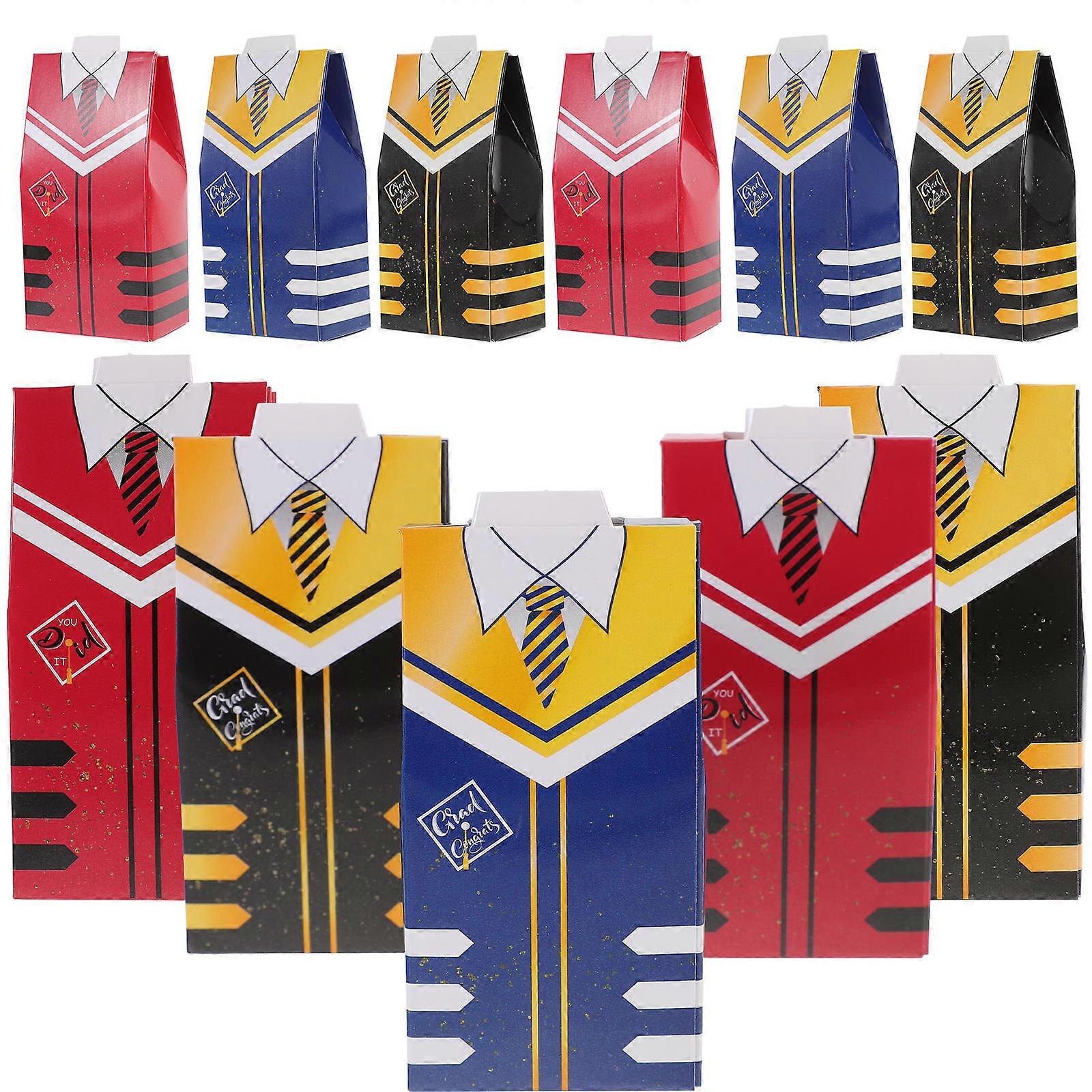 Small Boxes Graduation Treats Multi-Function Candy Container Ceremony 30Pcs