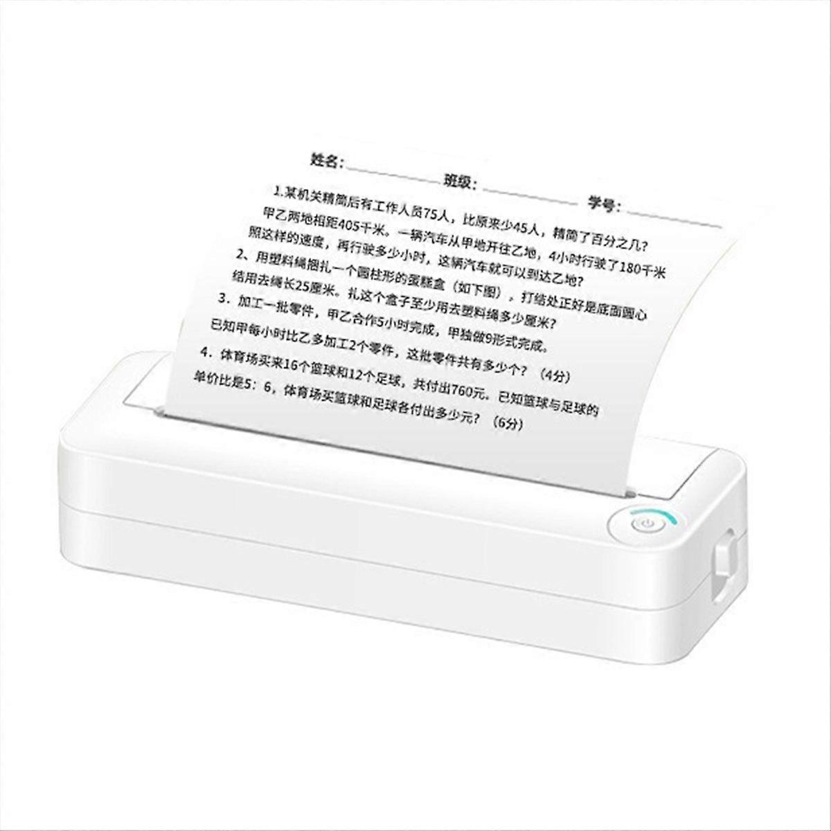 X8 A4 Portable Smart Printer Small Household Thermal Sensitive
