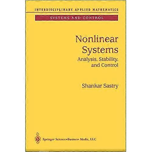 Nonlinear Systems Analysis, Stability And Control