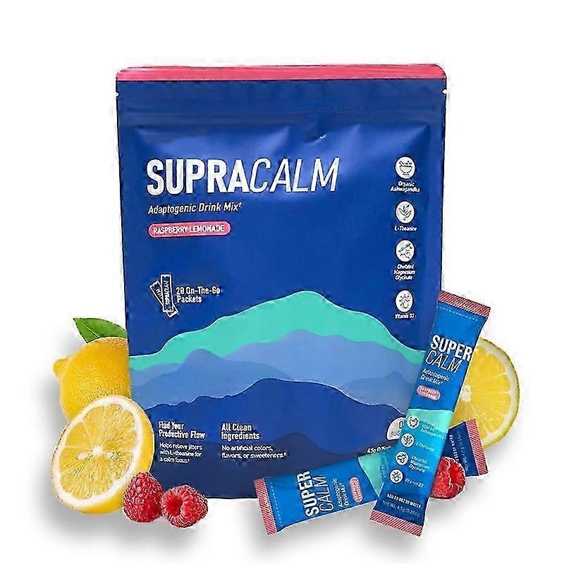 3X Framboise Supercalm Détox Thé Santé 20 Sachets de Thé aux Plantes de Qualité Supérieure pour le Bien-être Quotidien
