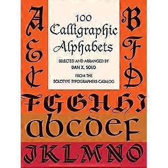 100 alphabets calligraphiques (Archives picturales de Douvres)