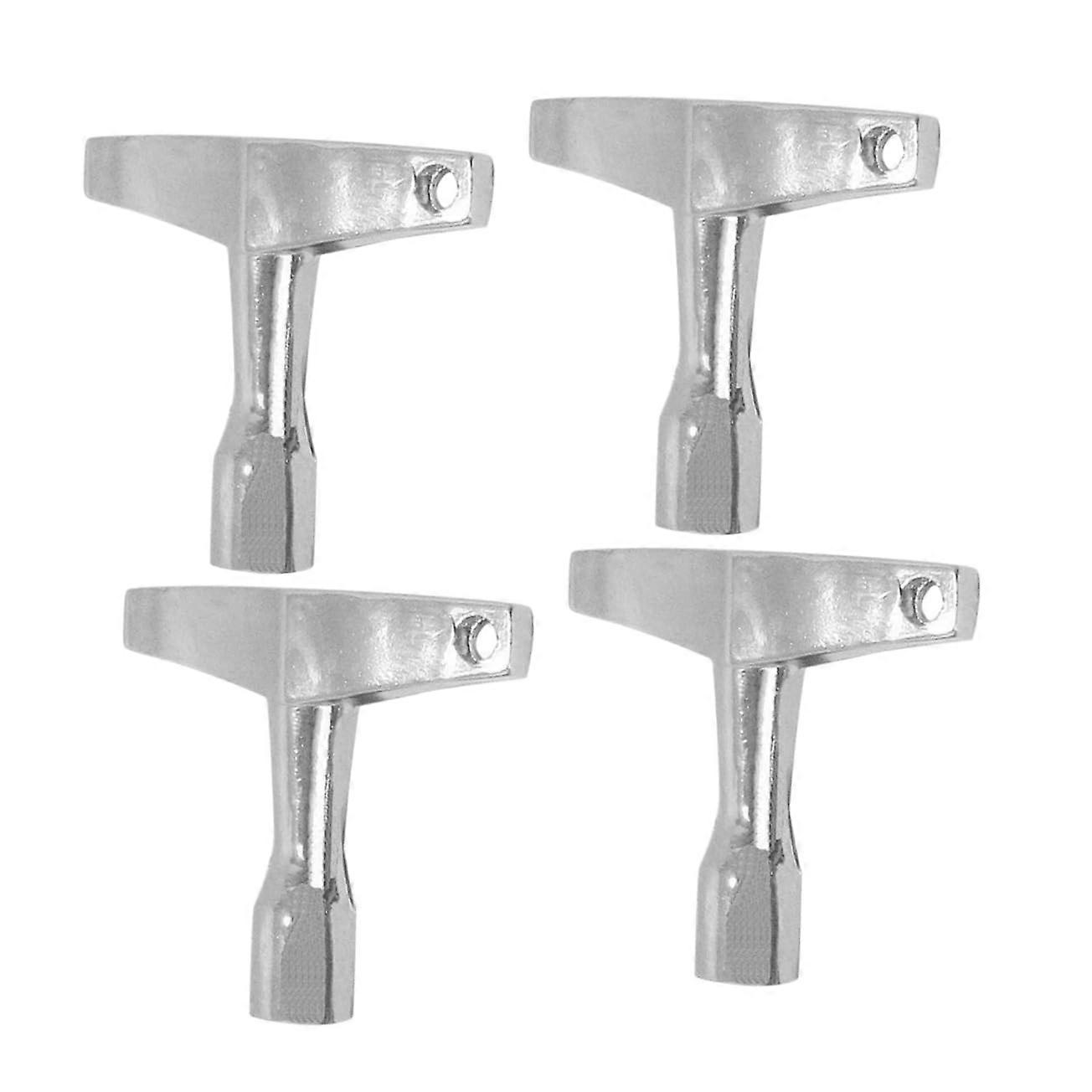 4 Pack Drum Tuning Key Set for Snare Drum Maintenance, Ergonomic Grip and Precise Drum Tuning