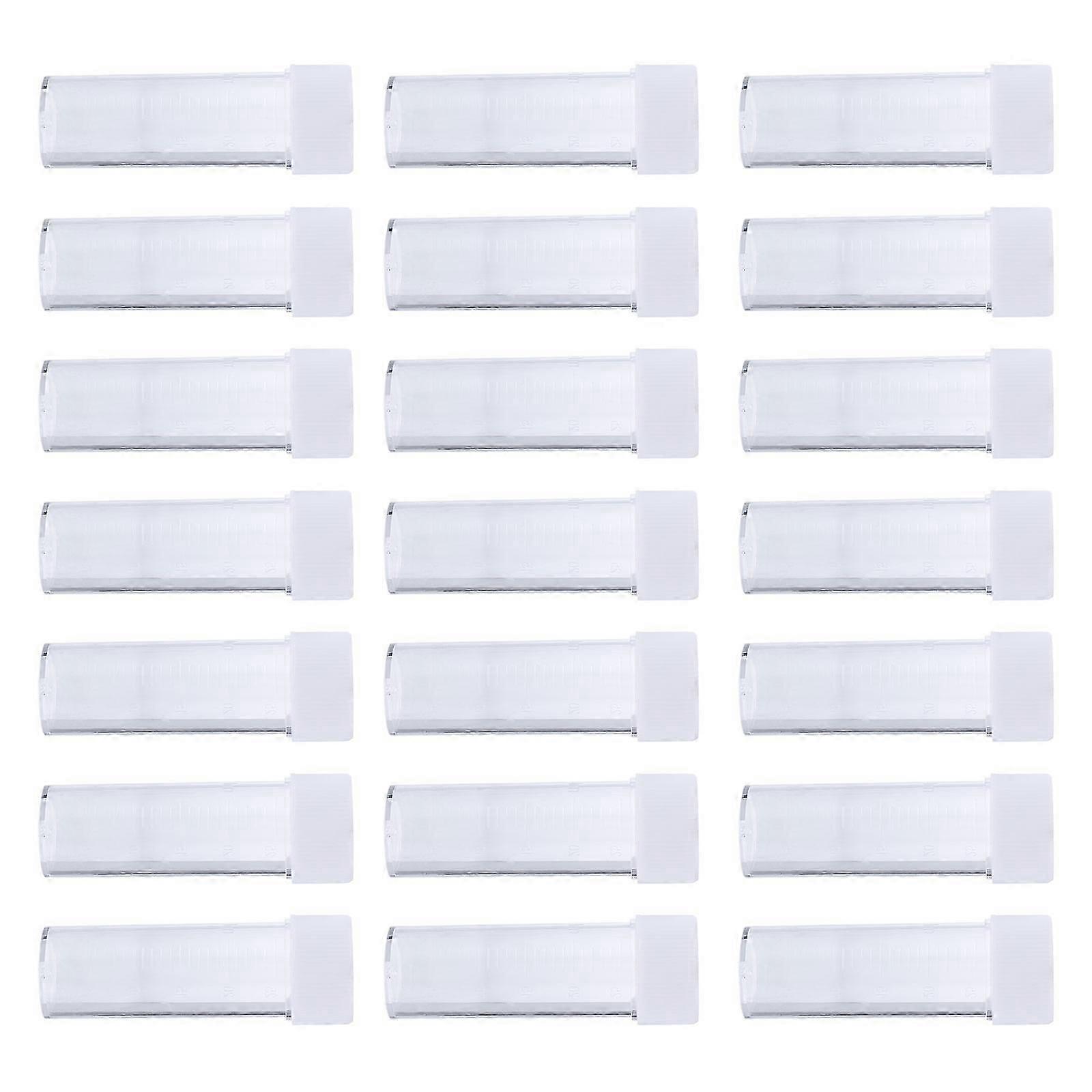 Sputum Sample Bottle Plastic Sample Bottle for Storage 50Pcs Specimen Bottles