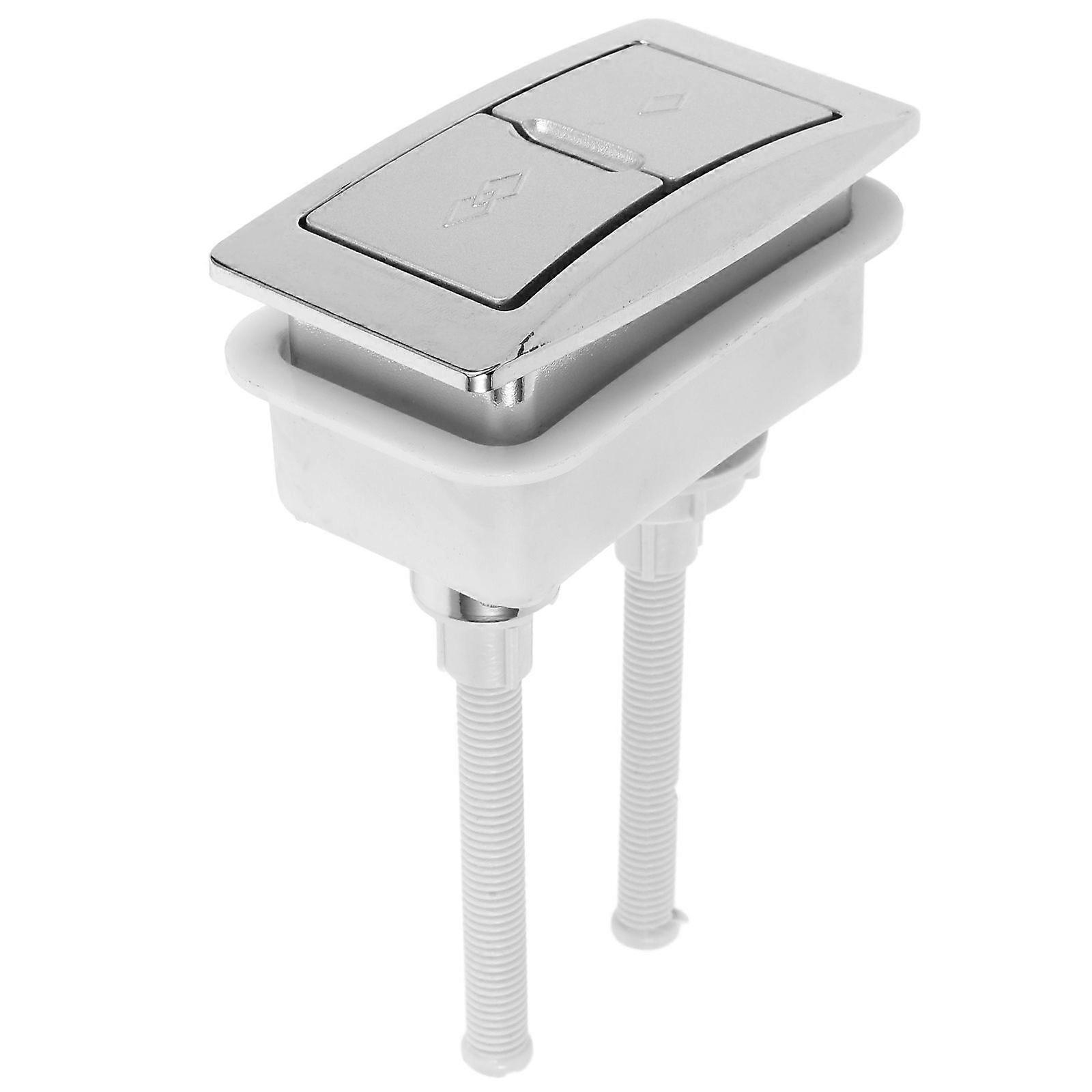 Toilet Push Button Replacement Portable Toilet Push Flushing Button Dual Flush Button