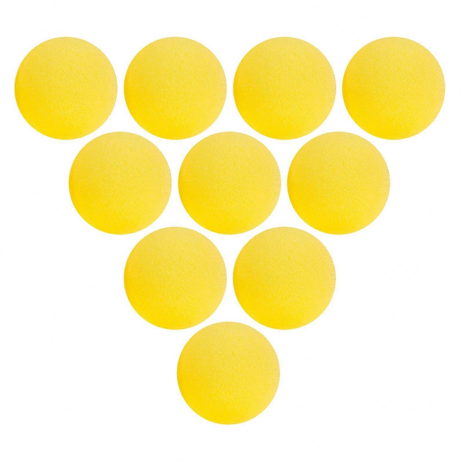 Round Sponge Balls for Performance, 10-Piece Set