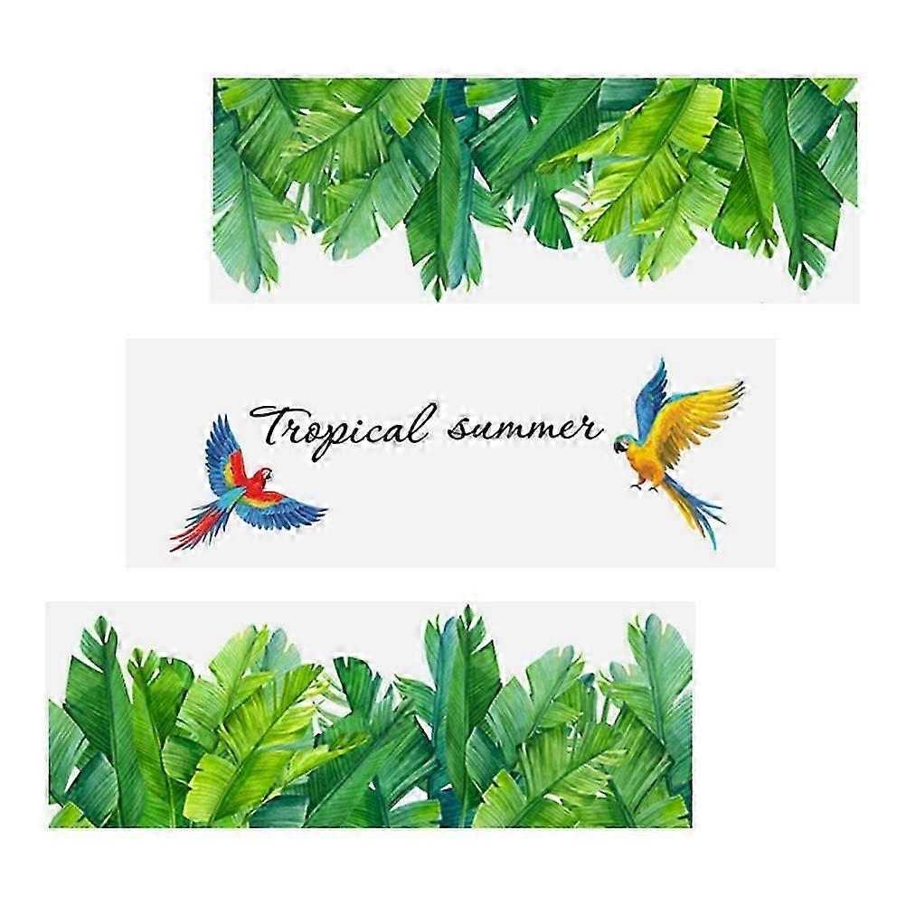 Bird Pattern Wall Stickers Decorative Wall Decals for 3 Sheets