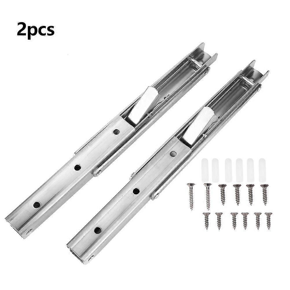 2 Pcs Triangular Support Bracket Stainless Steel 12in Foldable Flexible Wall Hanging Support