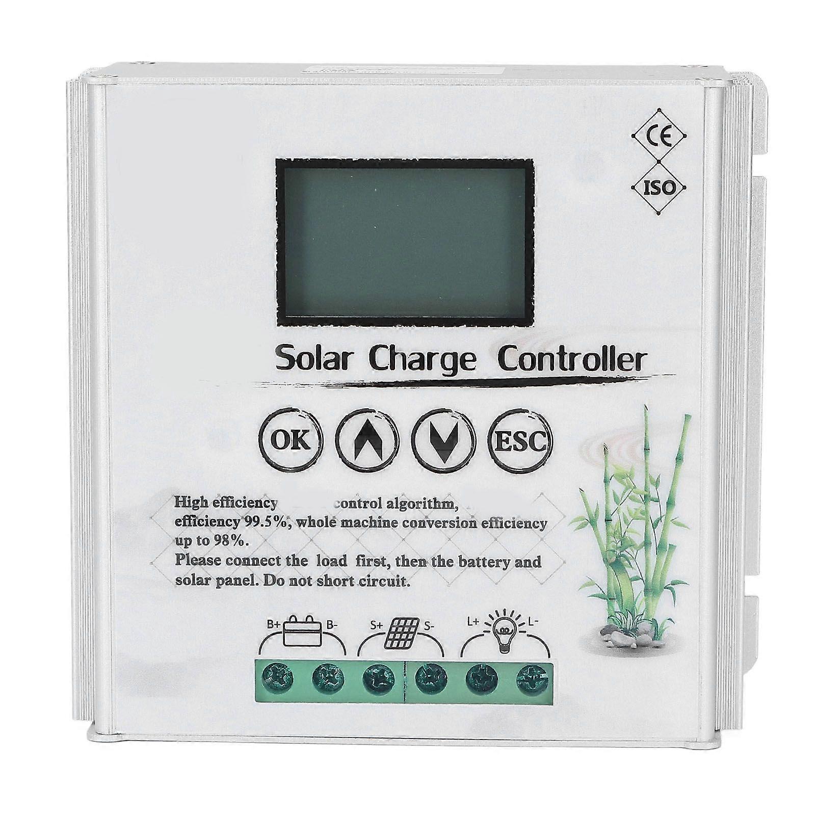 24V 48V Automatic Wind Solar Charge Controller MPPT Solar Charge Controller with LCD Display 30A