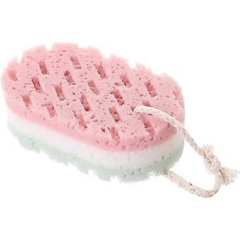 1Pc Sponge Bath Ball,Soft Body Brush,Shower Rub,Sponge Scrubber as Bathing Accessories Gift 15 * 9 * 5cm(B) - B