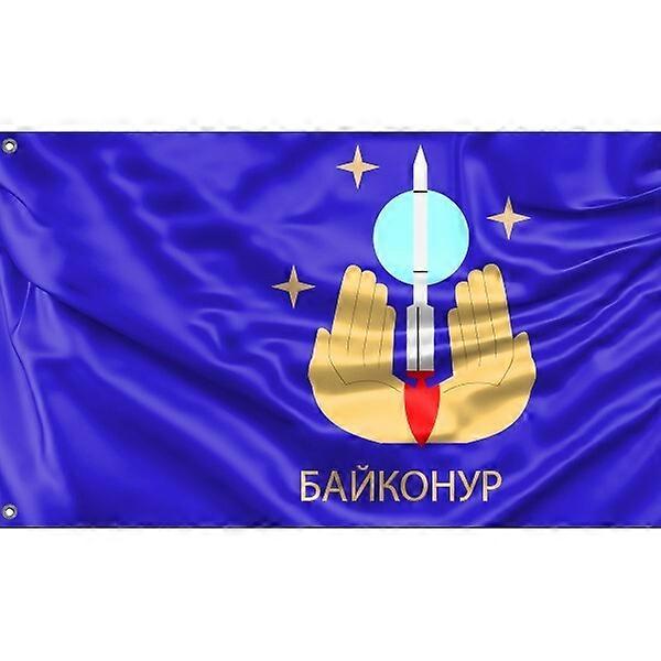 Drapeau de Baïkonour, Kazakhstan BTN-137