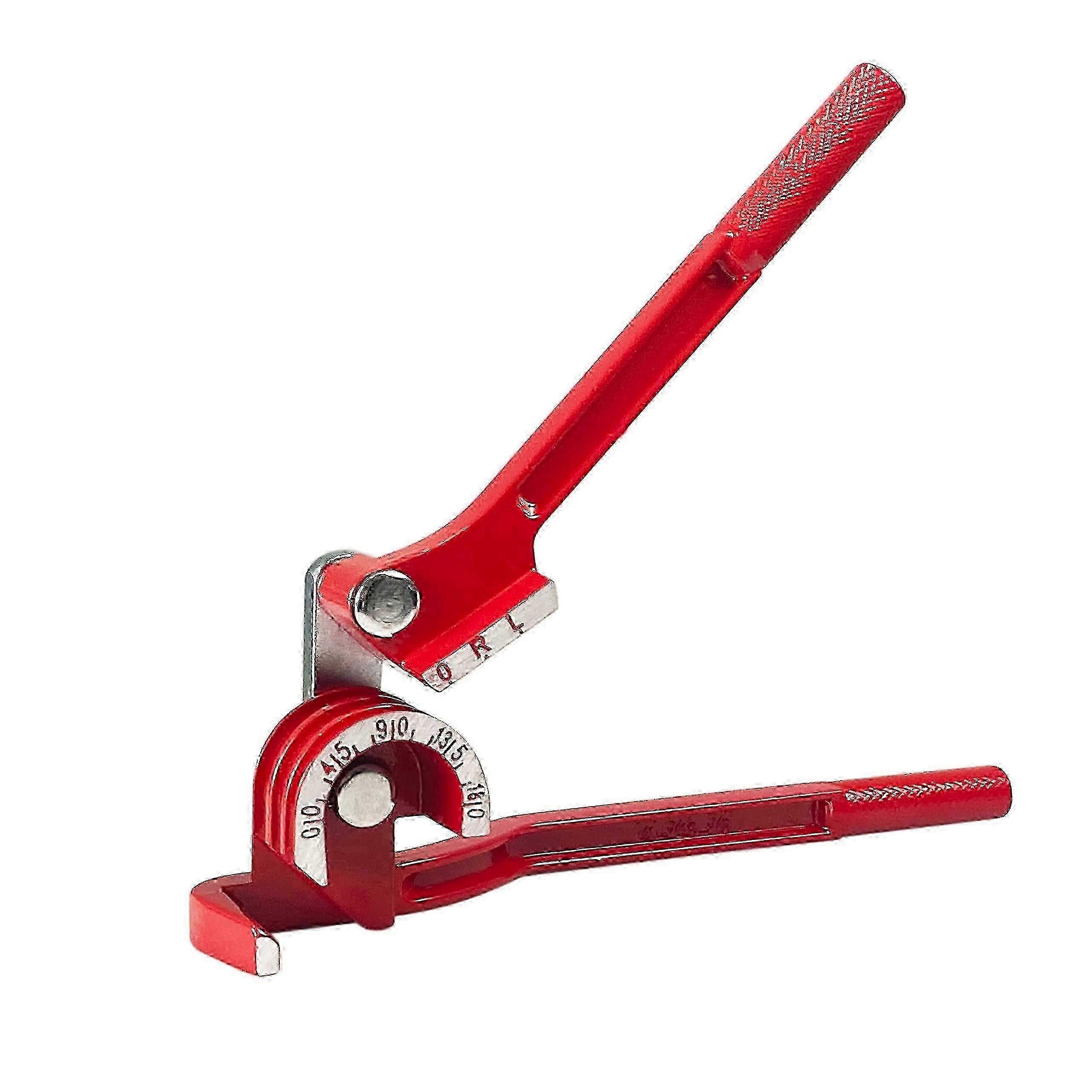 Pipe Bender for Plumbing & Auto Projects - 1/4, 5/16, 3/8 Inch Tool