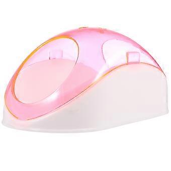 Pet Bath Basin Small Plastic Sand Bath House for Hamster with Scoop