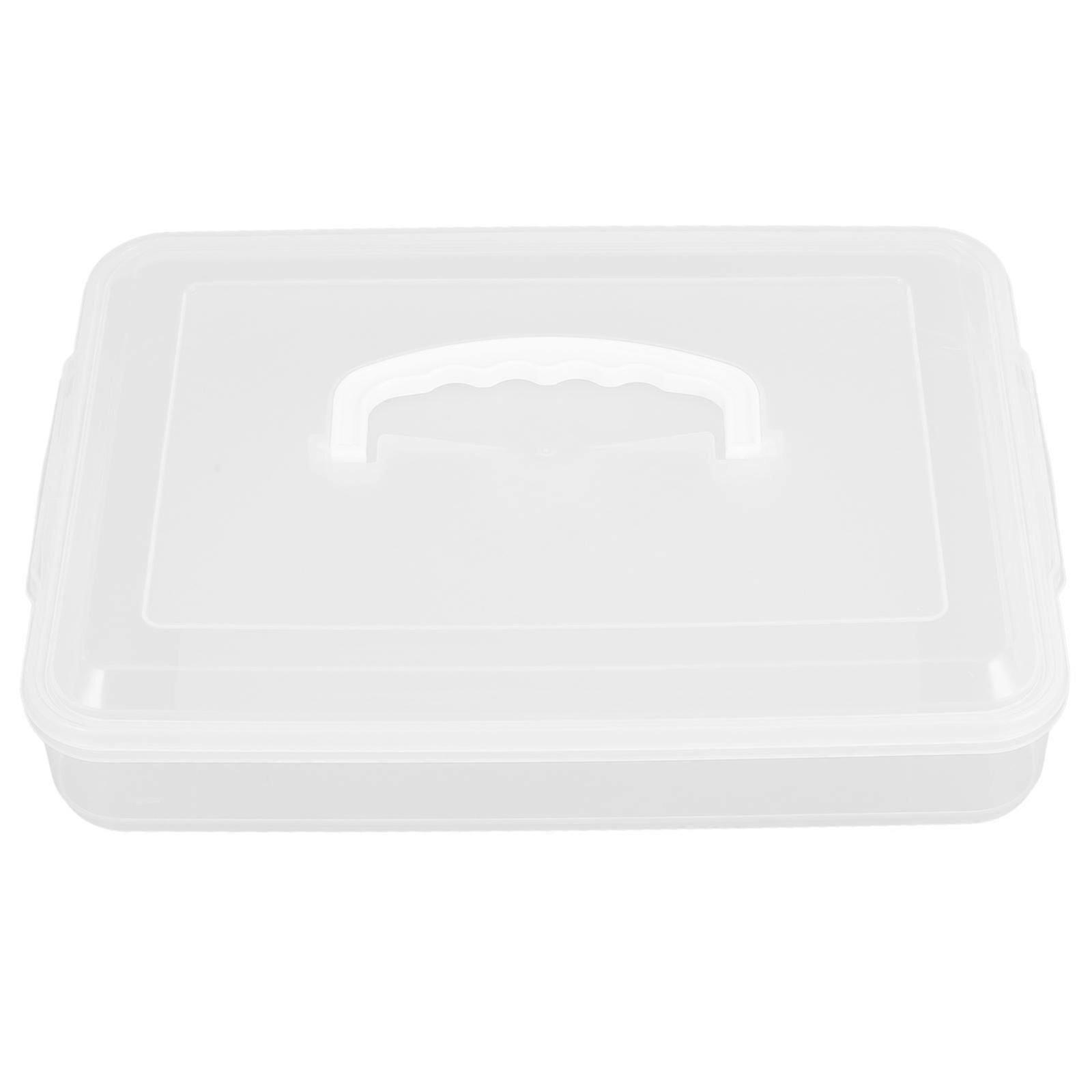 Plastic Airtight Dumpling Storage Box for Freezer Organization 1Set