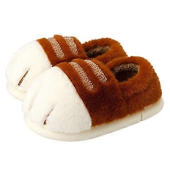 Paw Slippers for Women, Cozy Cat Slippers,Cute & Cosy Cat Feet Slippers, Winter Warm Plush Cat House Slippers