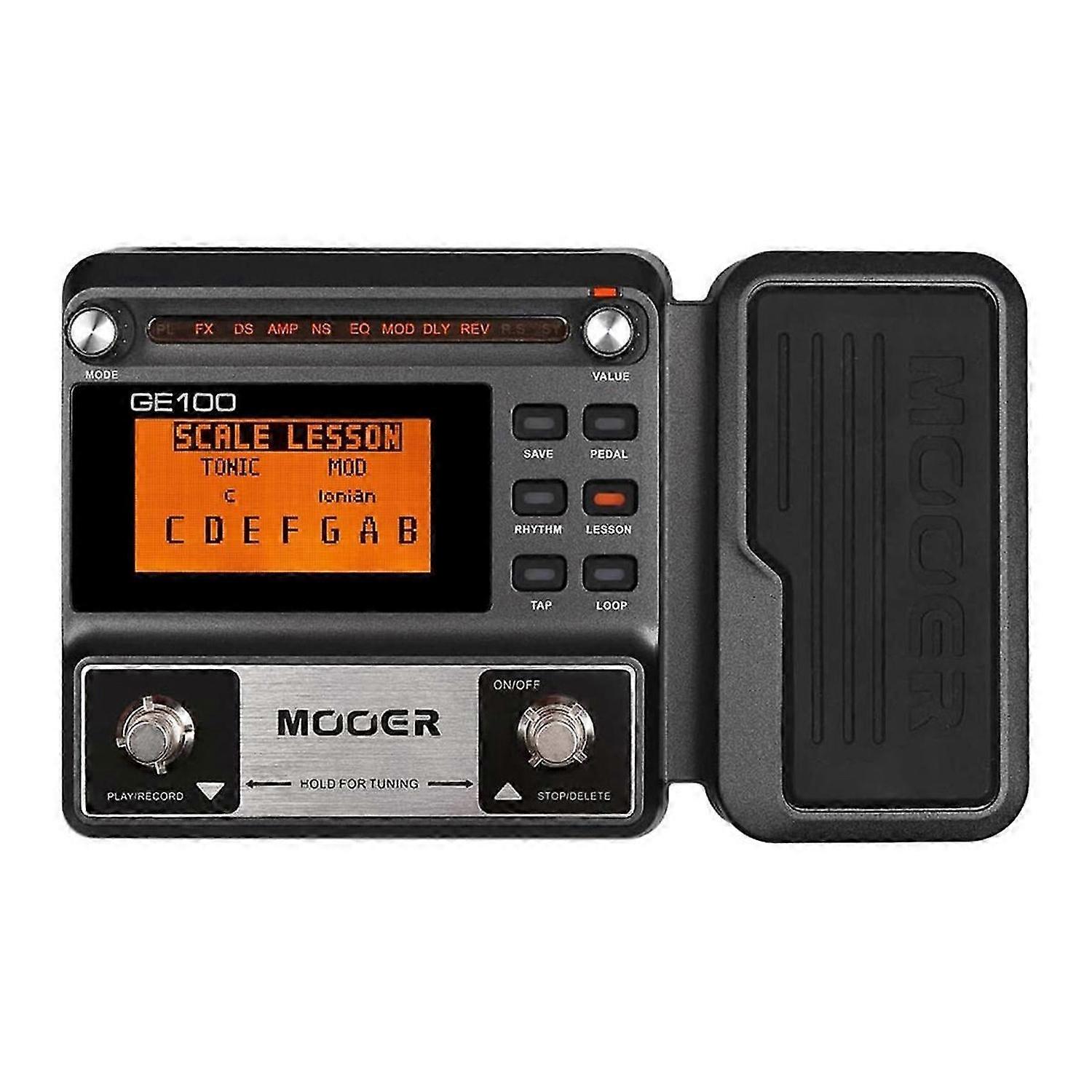 GE100 Guitar Multi-effects Processor Effect Pedal EU Plug