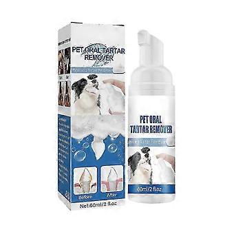Pet Oral Tartar Remover Ta bort Calculus Gula tänder Dålig andedräkt, Rengöring av hundtänder, Pet Oral Foam C