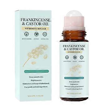 Frankincense and Castor Oil Roll On Organic-Cold-Pressed Castor Oil Firms Skin Reduces Fine Lines