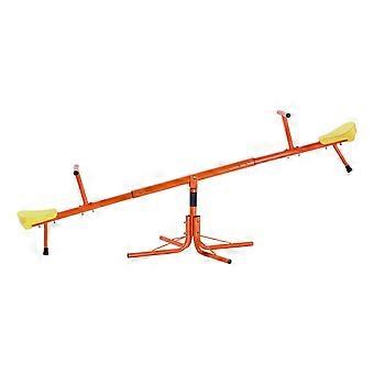 Gangorra para crianças, capacidade de carga de 45,4 kg por assento, balança oscilante com pernas de apoio de 4 pinos, para crianças de 3+ anos