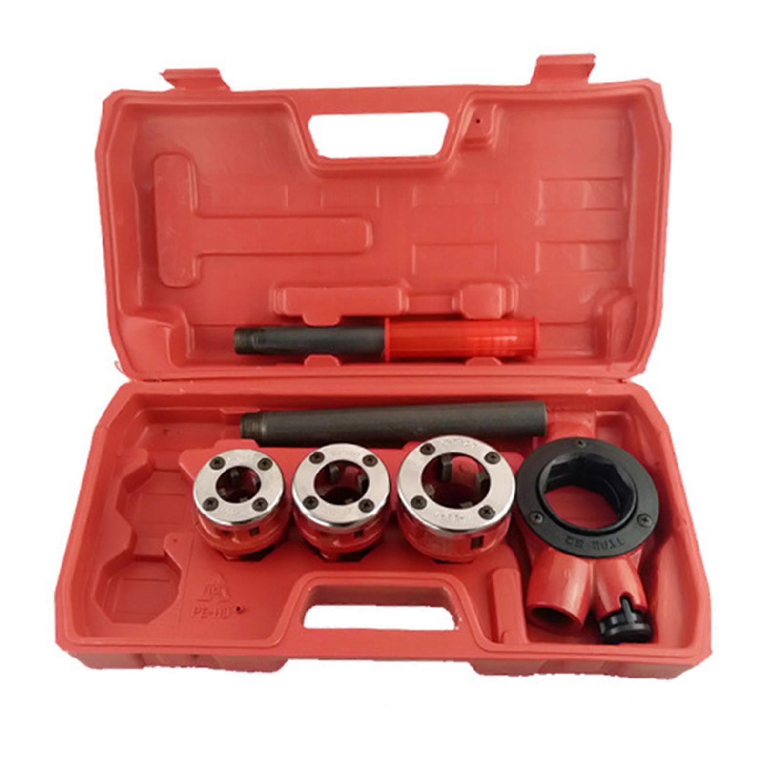Multipurpose Manual Pipe Threader Comprehensive Piping Task Manual Tapping Fitting Tool Suitable for Efficient Threading Multicolor