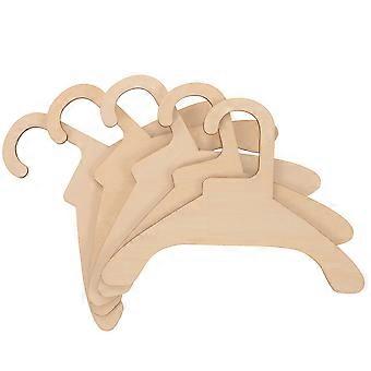 Wood Dog Hanger for Pet Apparel Hanging 5Pcs Practical Clothes Rack