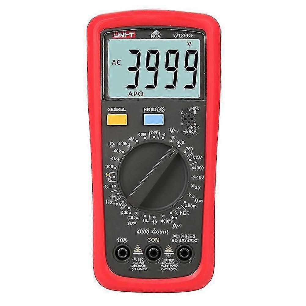 Mini Portable Digital Multimeter Tester Data Hold Lcd Backlight Abs