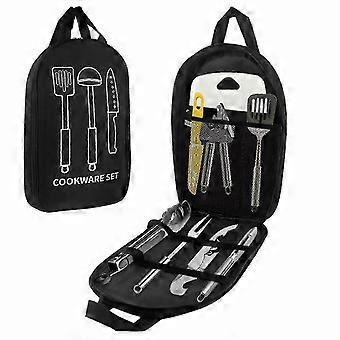 Portable Camping Cookware Organizer for Utensils and Accessories,T