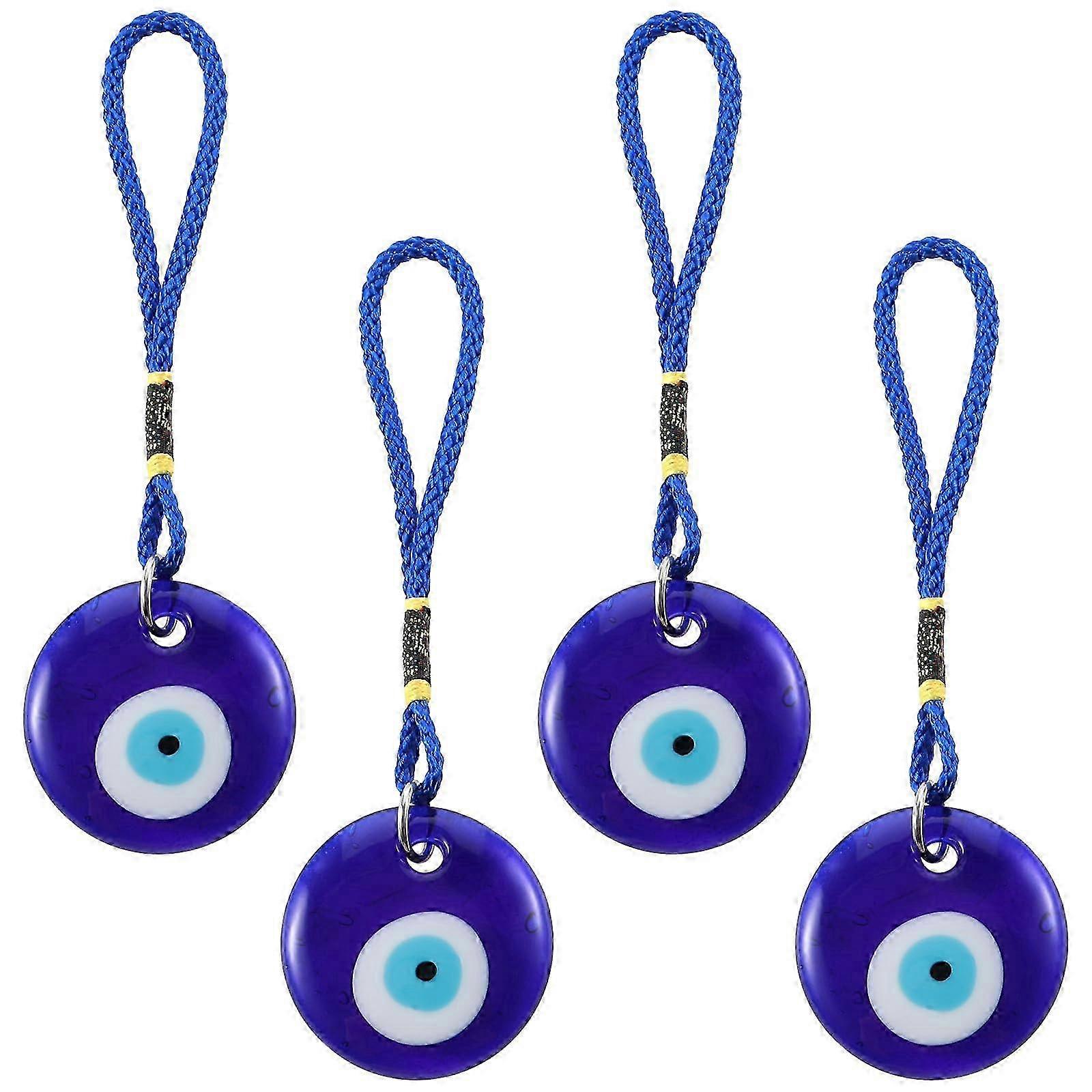 Authentic Blue Evil Eye Glass Decor