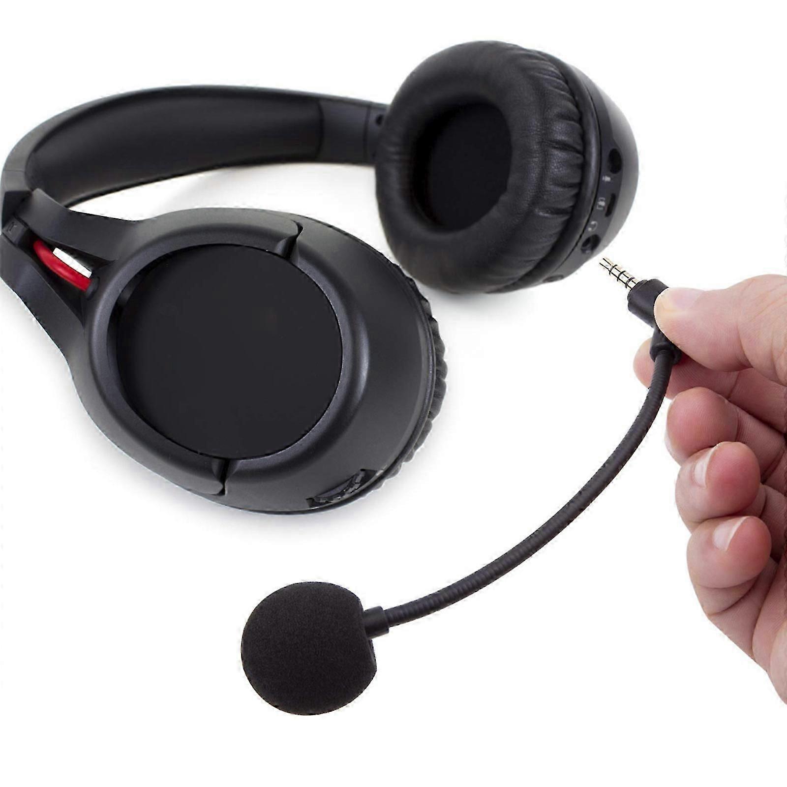 Lightweight Mic forKingston Compatible with HyperX Cloud Flight S Headsets Easy Installion