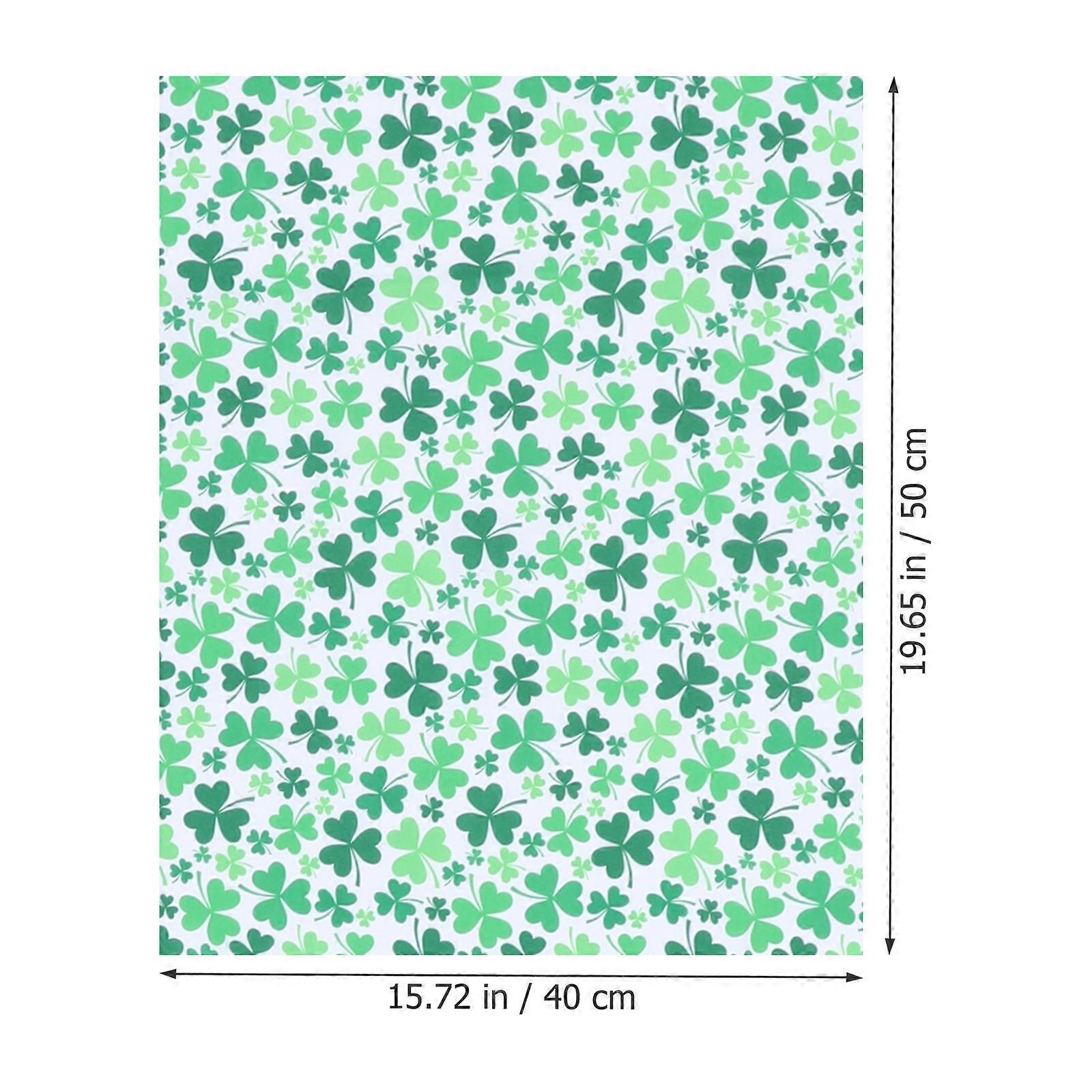 8Sheets St. Patrick's Day Patchwork Fabric for Decorative Sewing DIY