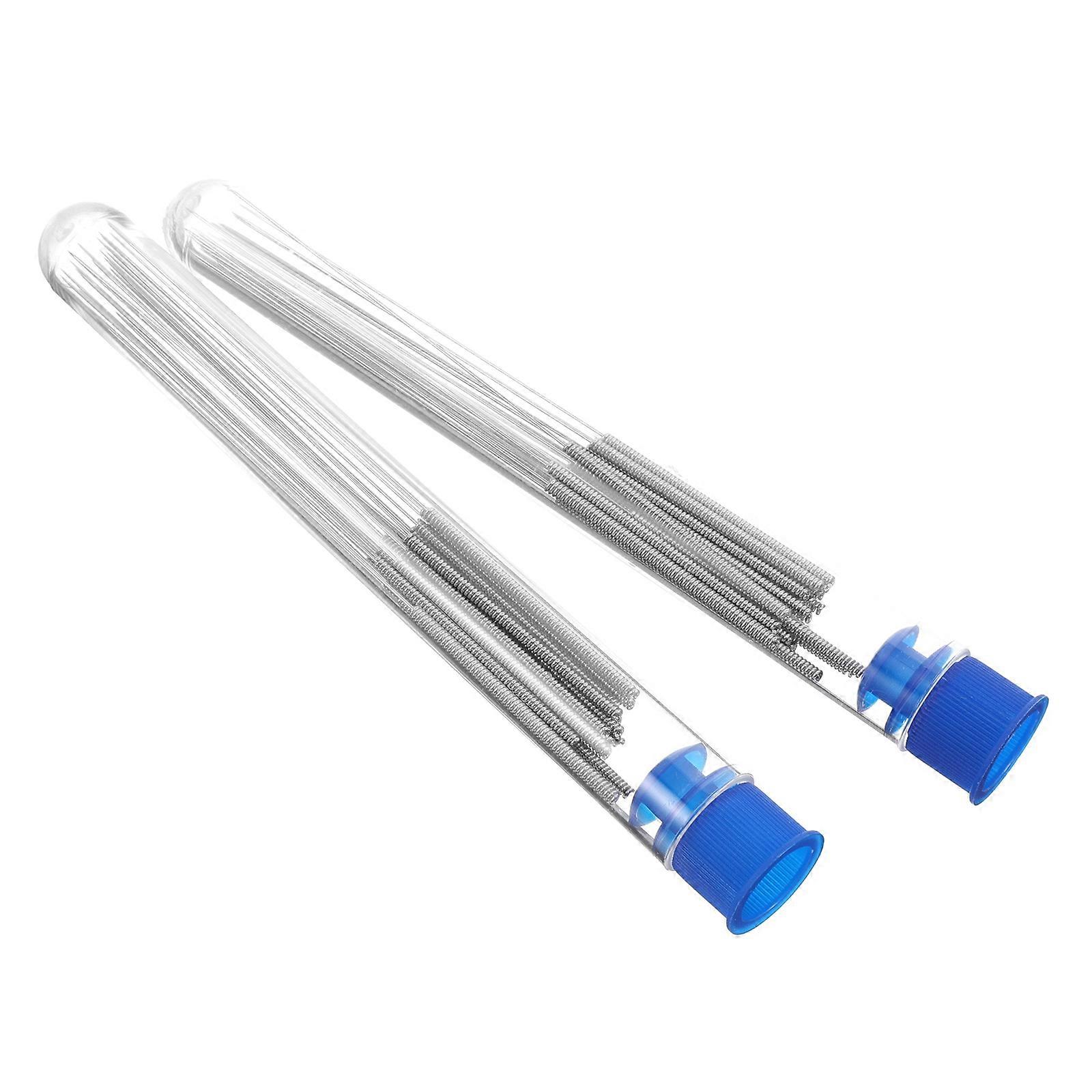 Stainless Steel Printer Nozzle Cleaning Needle 3D Printer 50Pcs Set