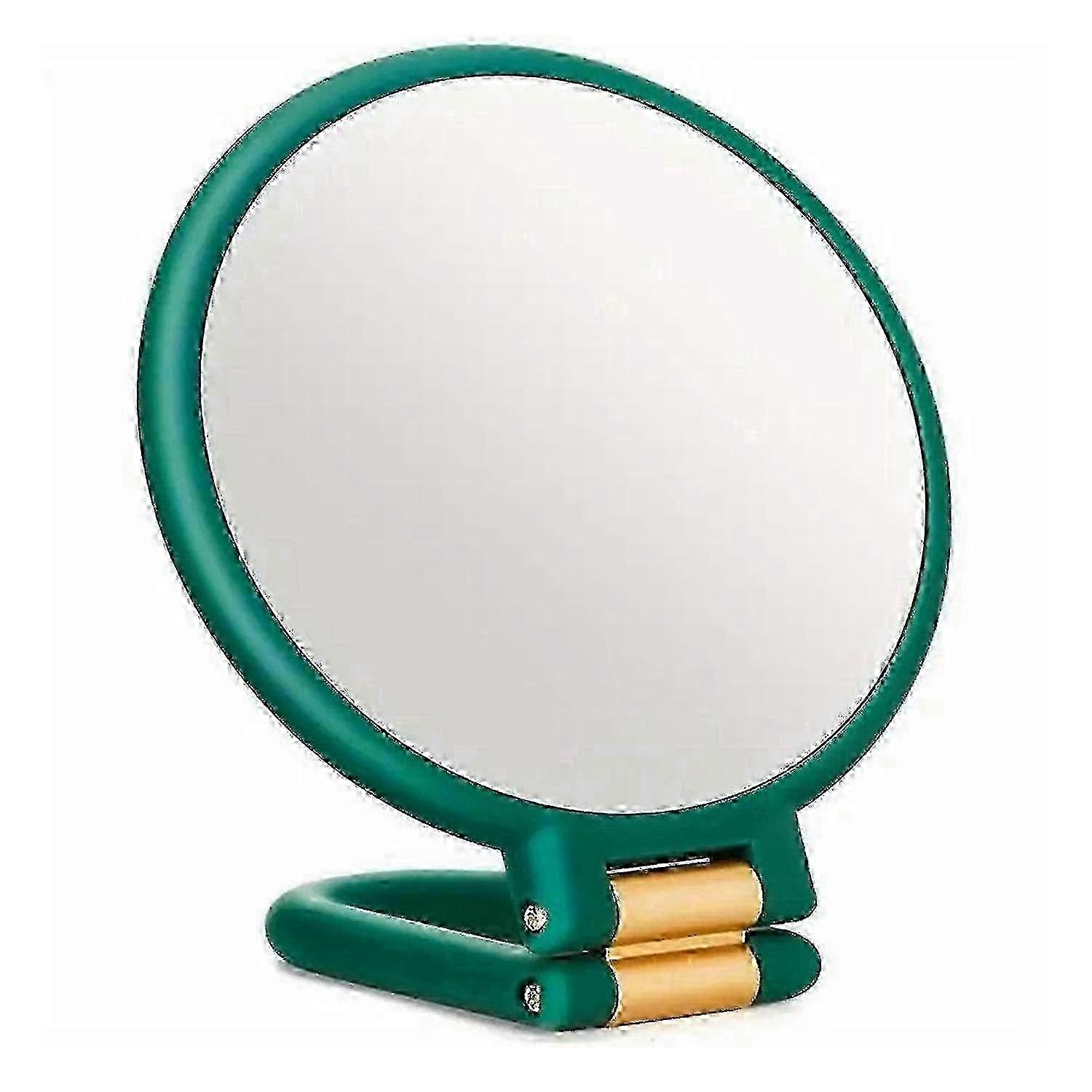5x Foldable Dual-Sided Makeup Mirror