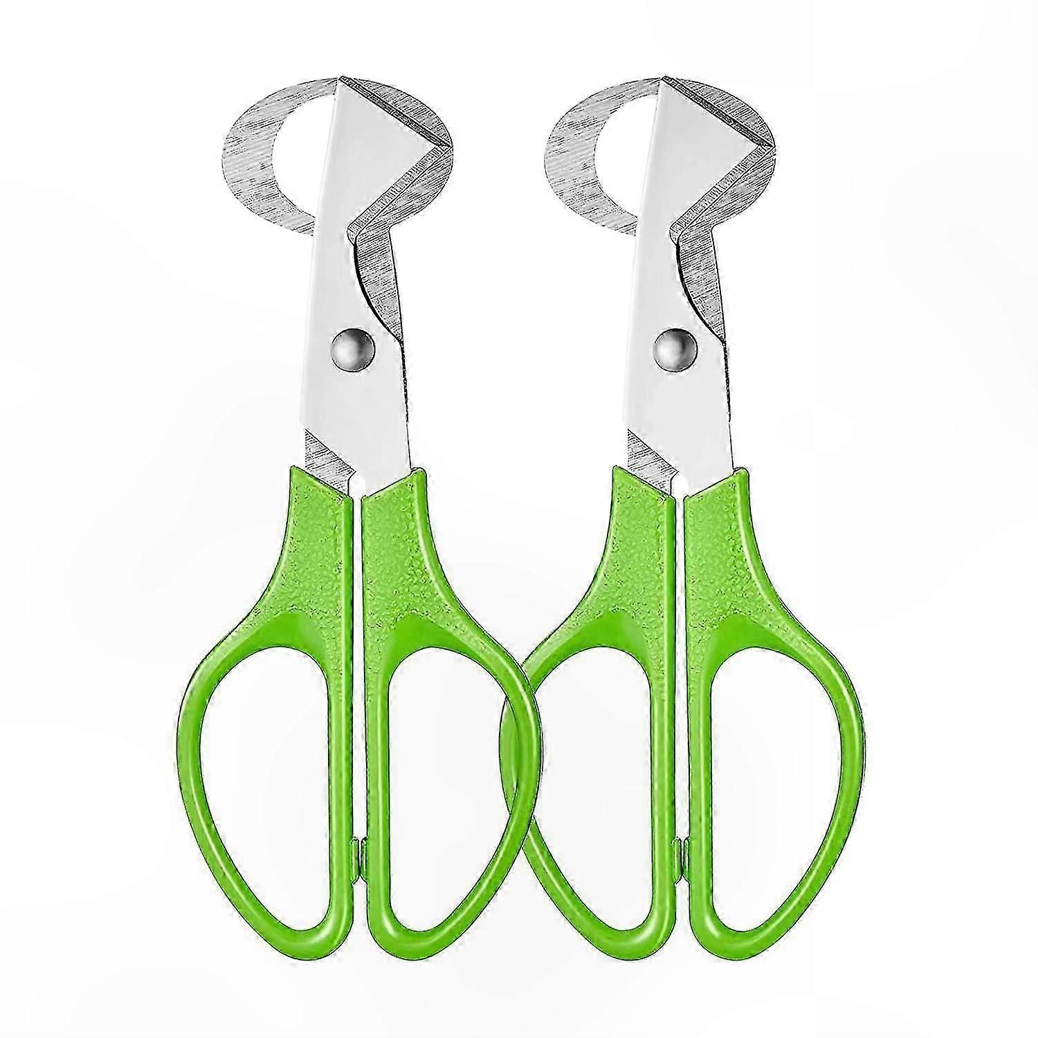 2-Pack Egg Shell Scissors, Quail Egg Cutter and Opener, Kitchen Tool for Precision Cutting and Separating