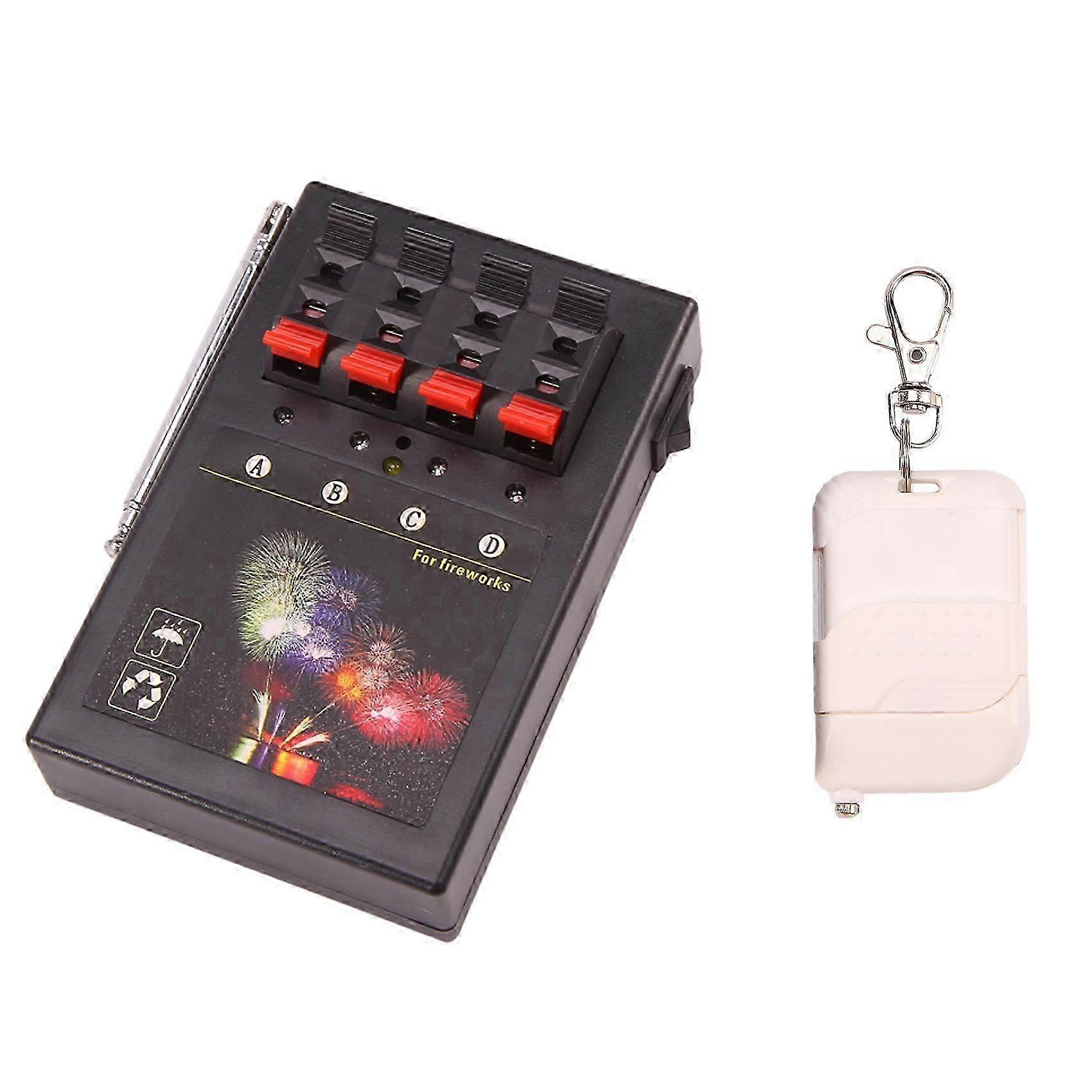 4CH Smart Wireless Firework Firing System with Remote Igniter-JJ