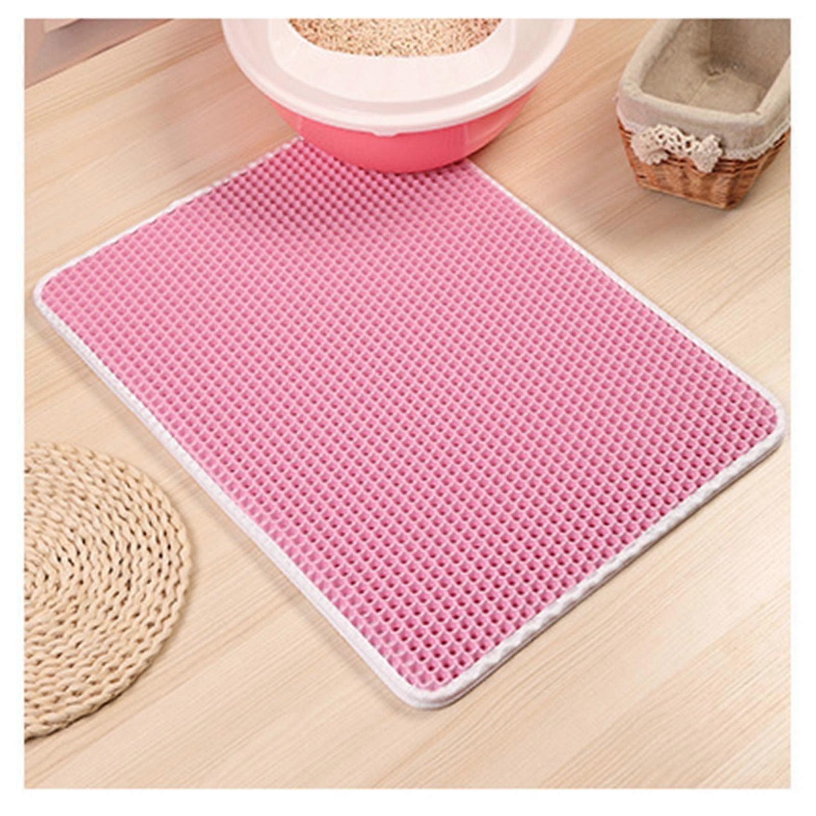 Easy Clean Double Layer Cat Litter Mat